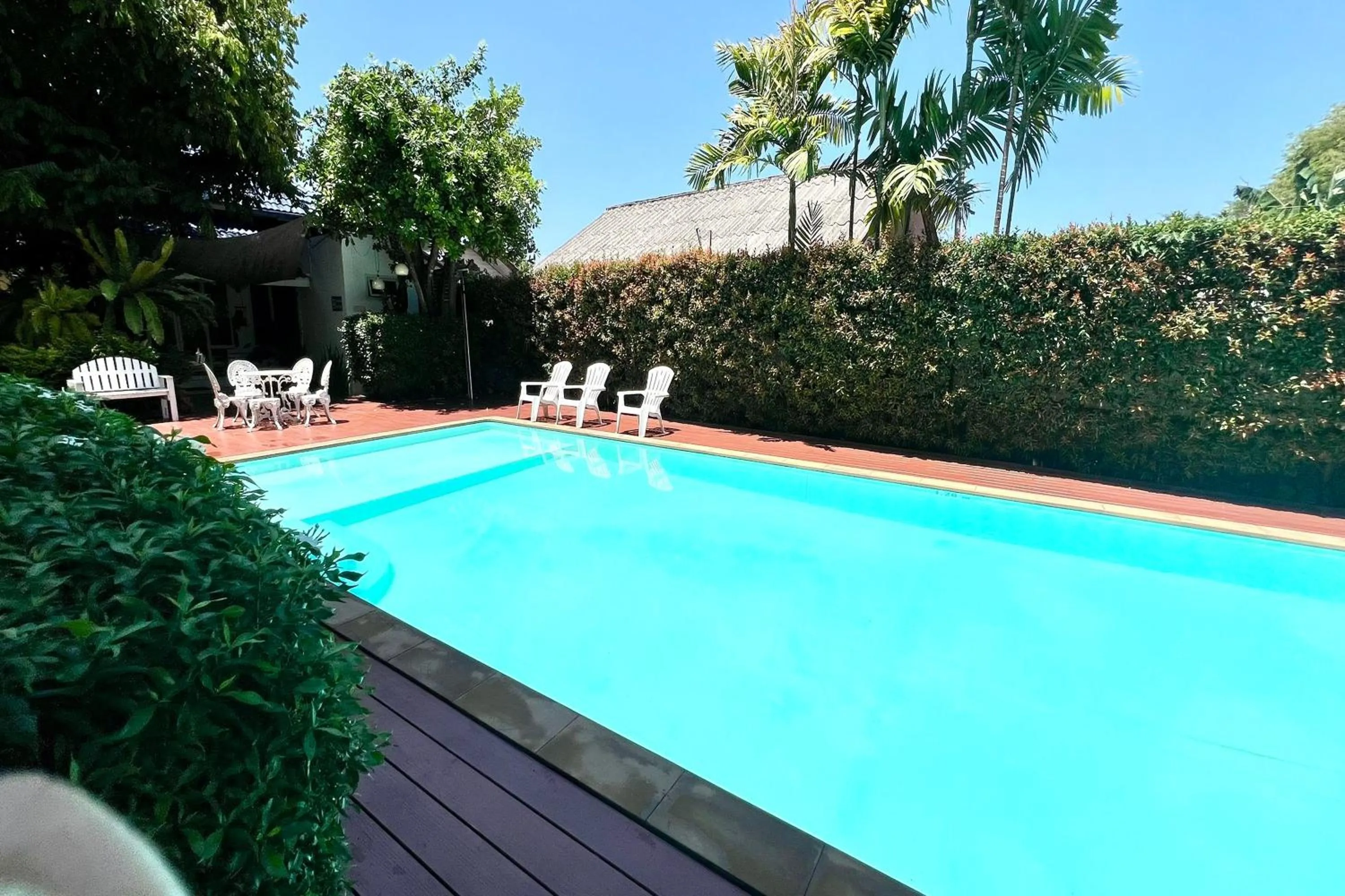 Swimming pool in Phuhunsa Boutique Hotel