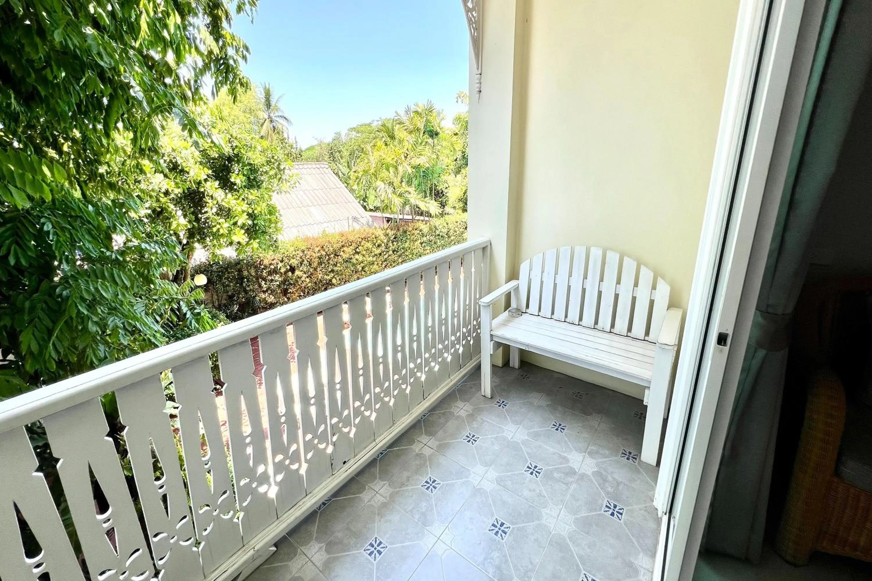 Balcony/Terrace in Phuhunsa Boutique Hotel
