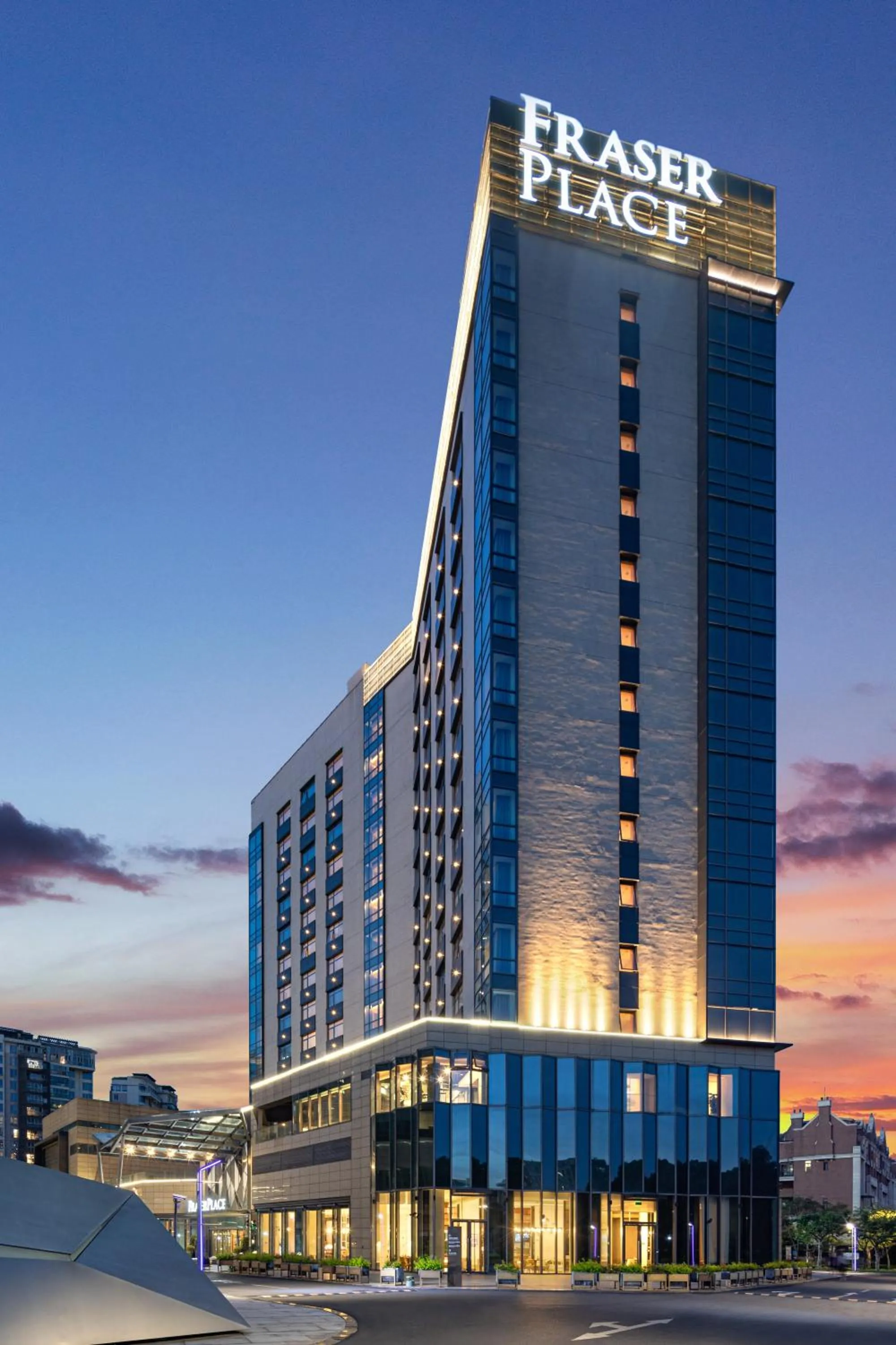 Property building in Fraser Place Wujiaochang Shanghai City Center