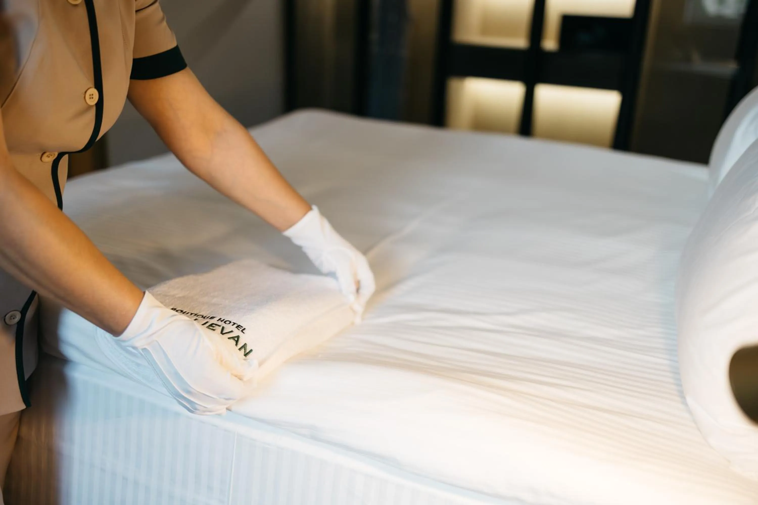 Bed in Old Ijevan Boutique Hotel