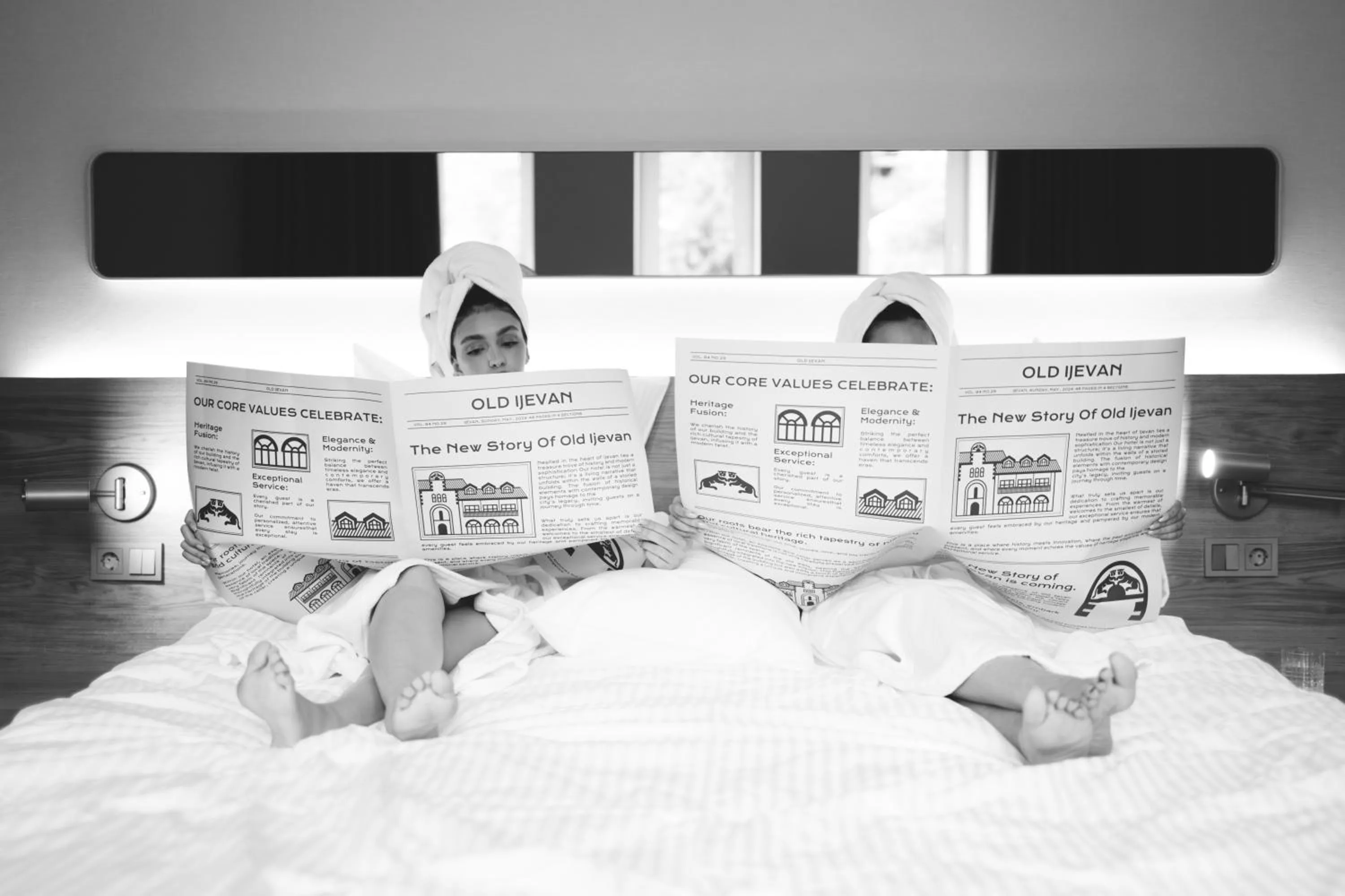 Bed in Old Ijevan Boutique Hotel