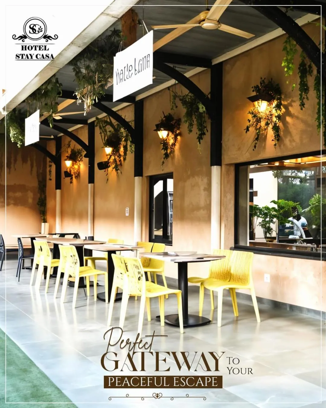 Restaurant/places to eat in Hotel Stay Casa