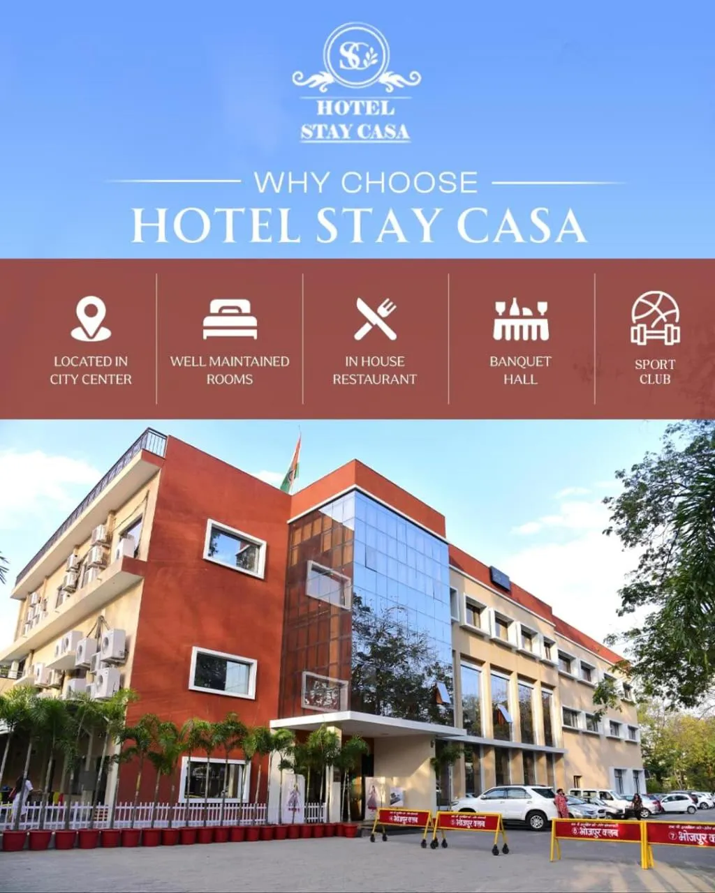 Facade/entrance in Hotel Stay Casa