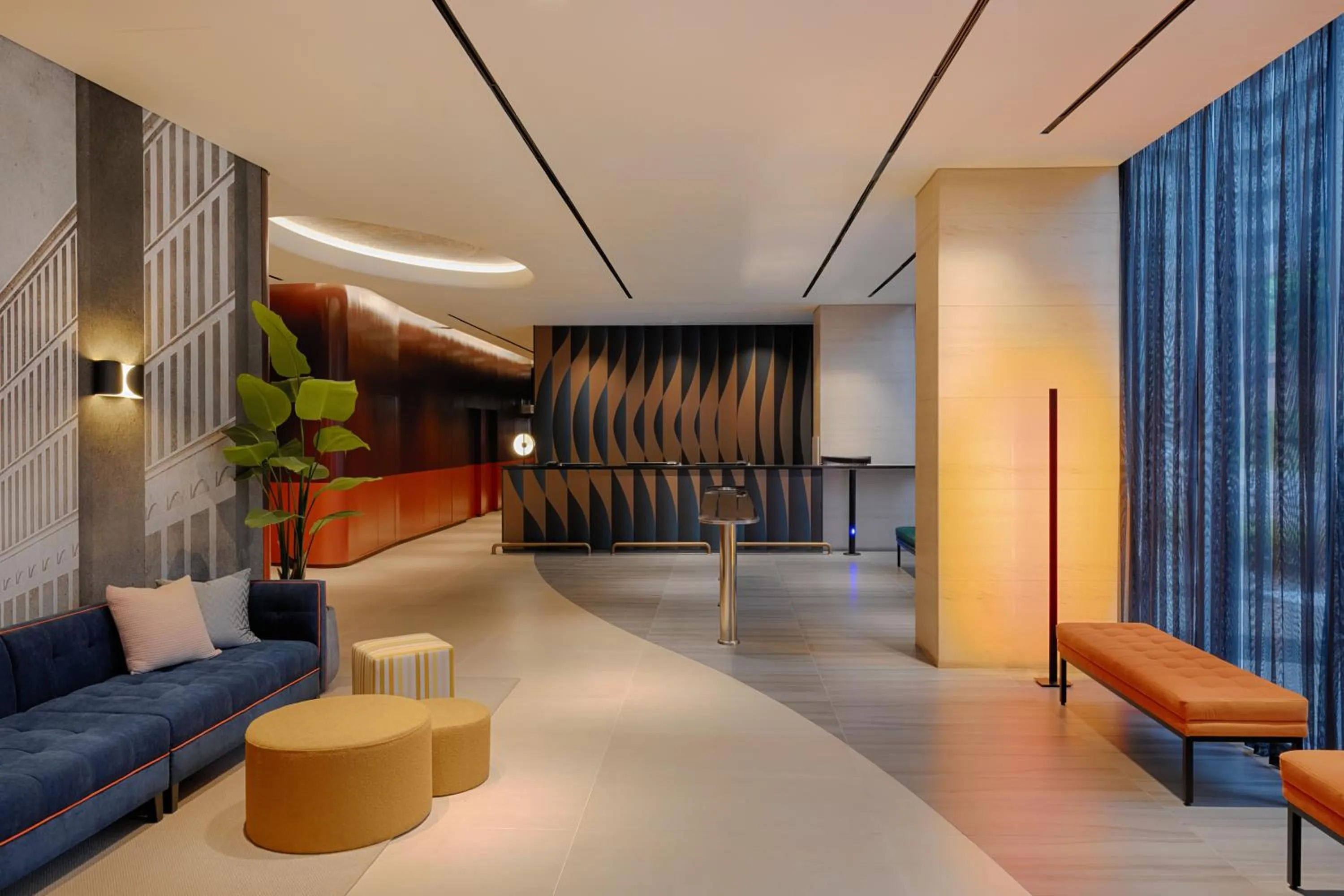 Lobby or reception in SONO MOON Haeundae