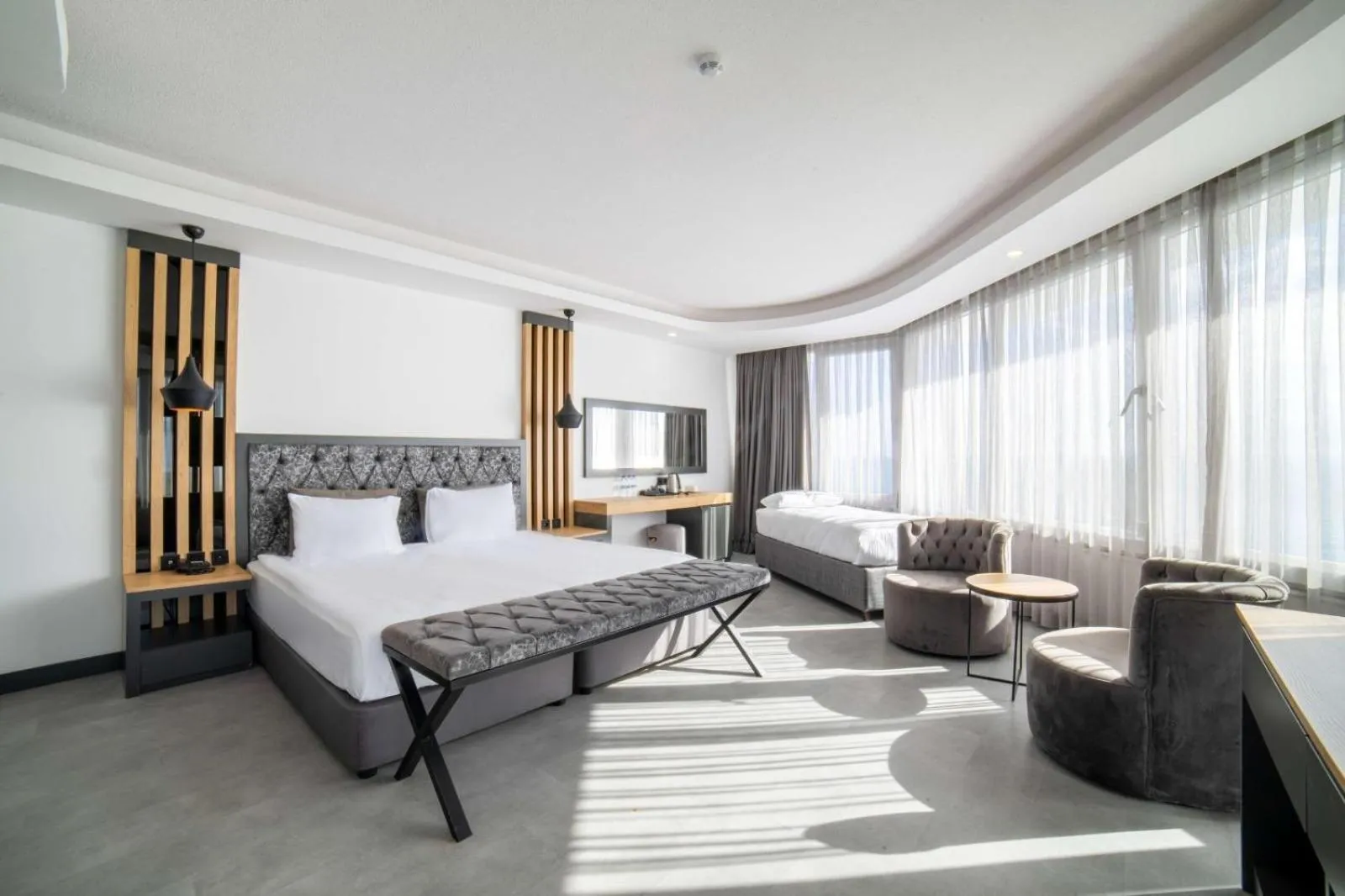 Bed in Avşar Boutique Hotel