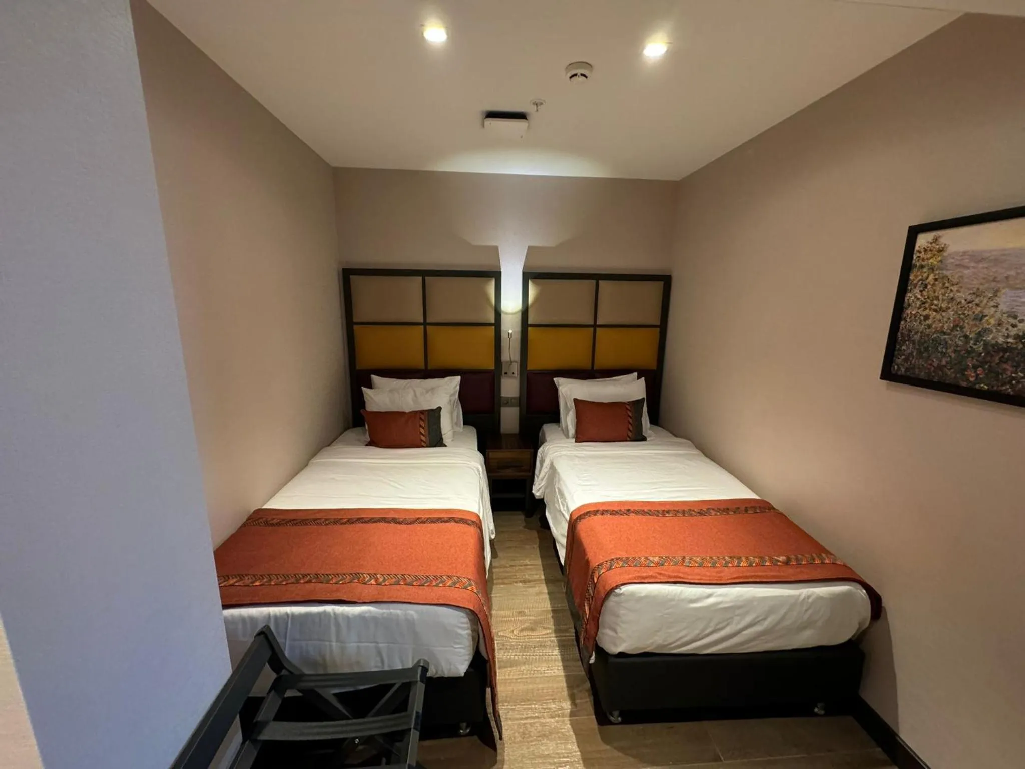 Bed in Sile Gonen Hotel