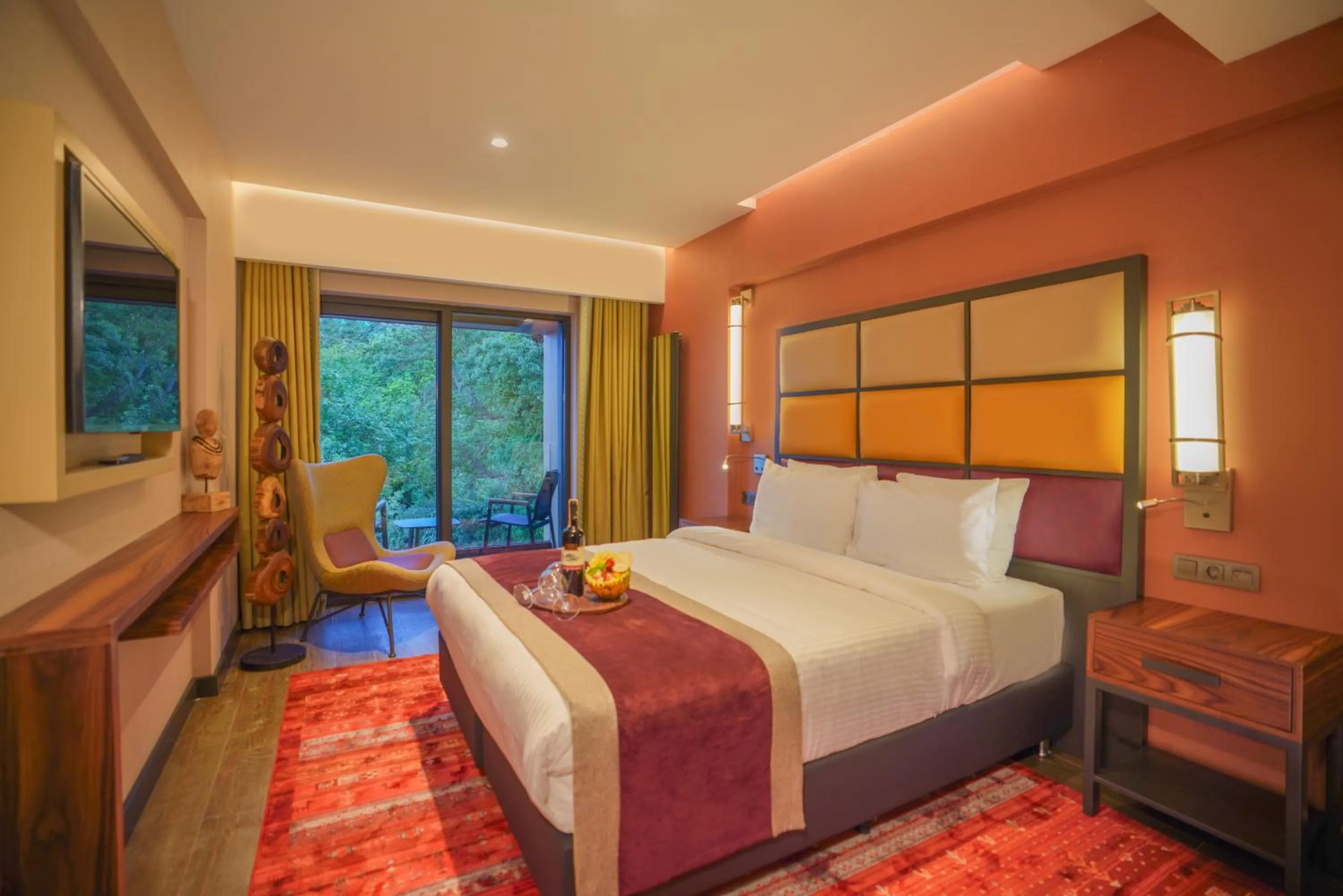 Photo of the whole room, Bed in Sile Gonen Hotel