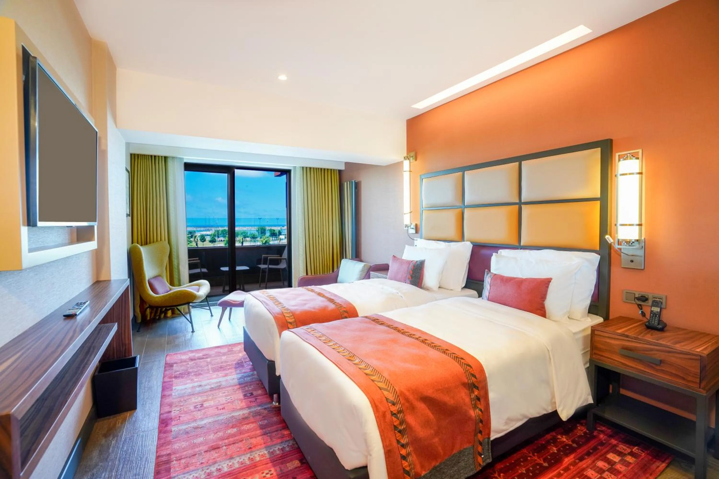 Bedroom, Bed in Sile Gonen Hotel