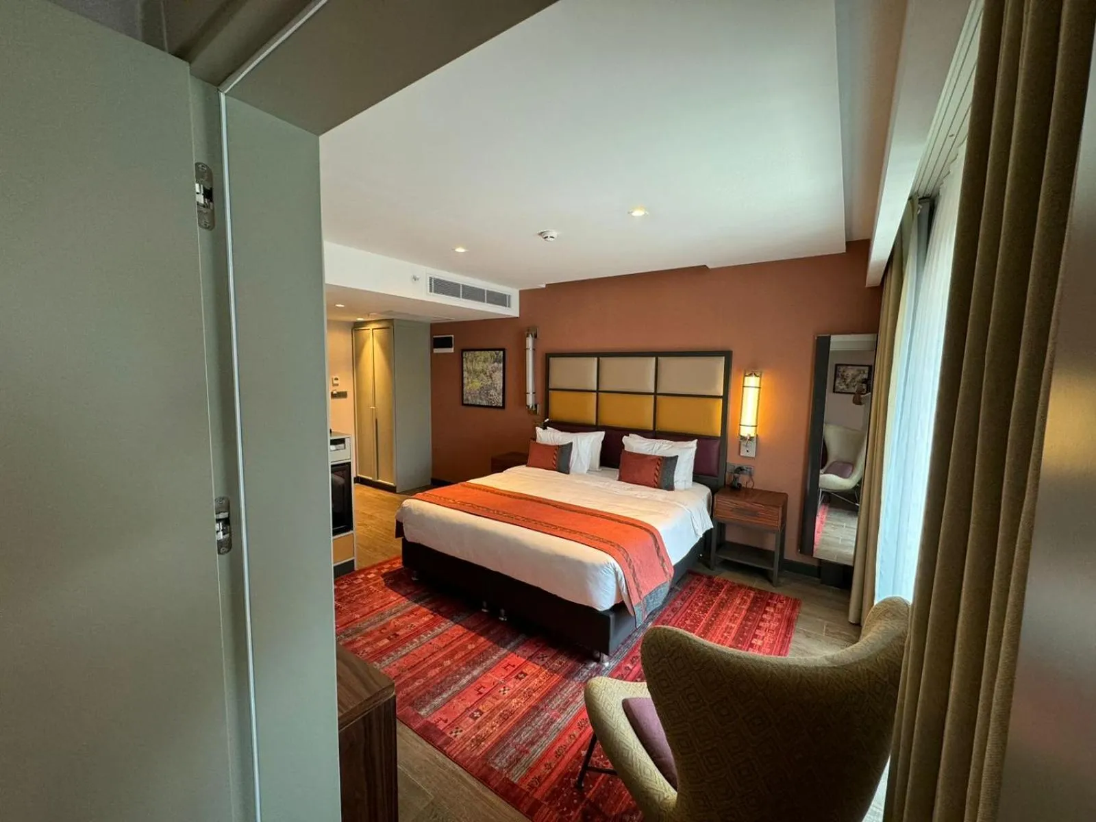 Photo of the whole room, Bed in Sile Gonen Hotel