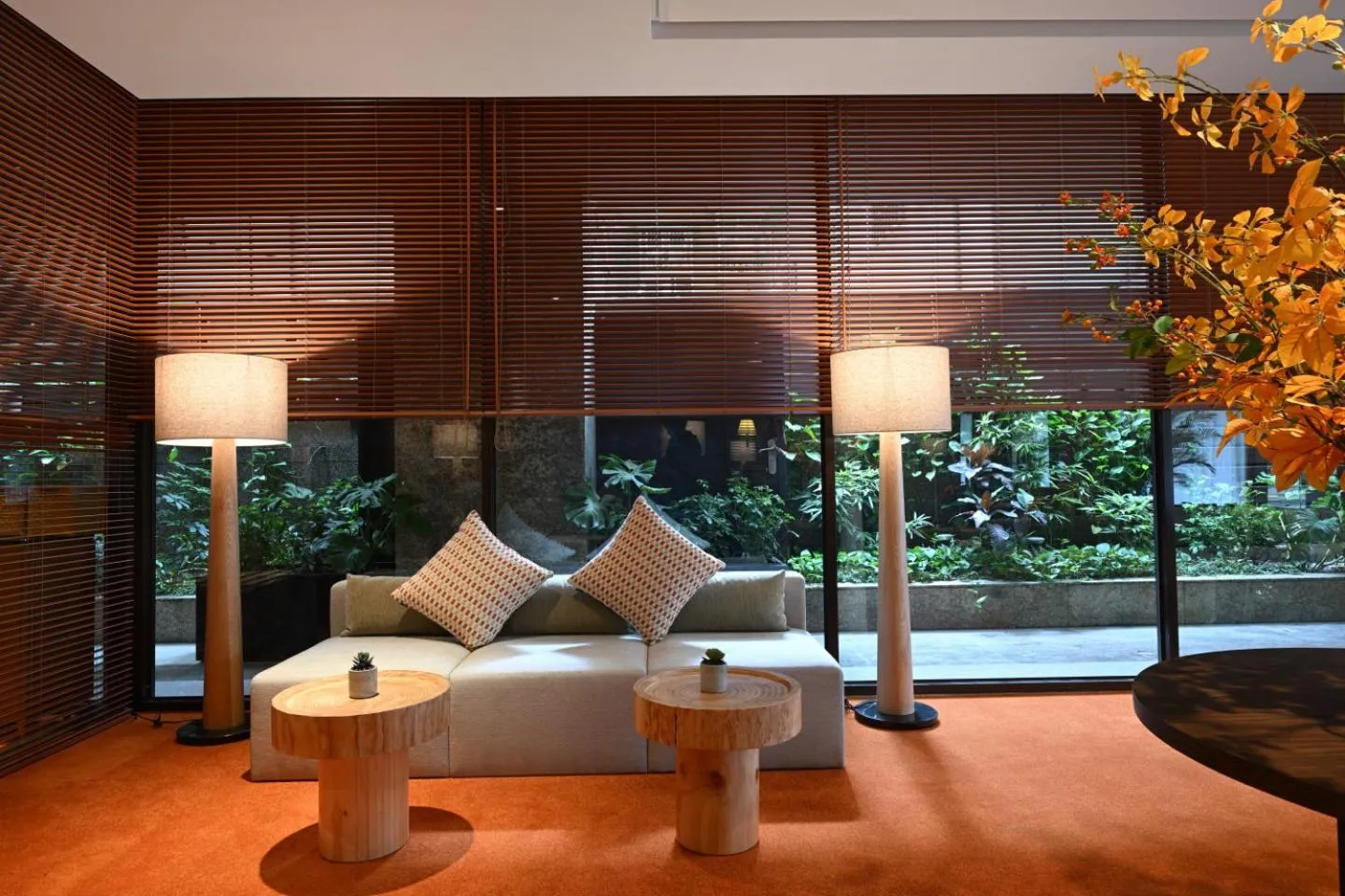 Seating area in Via Hotel Breeze