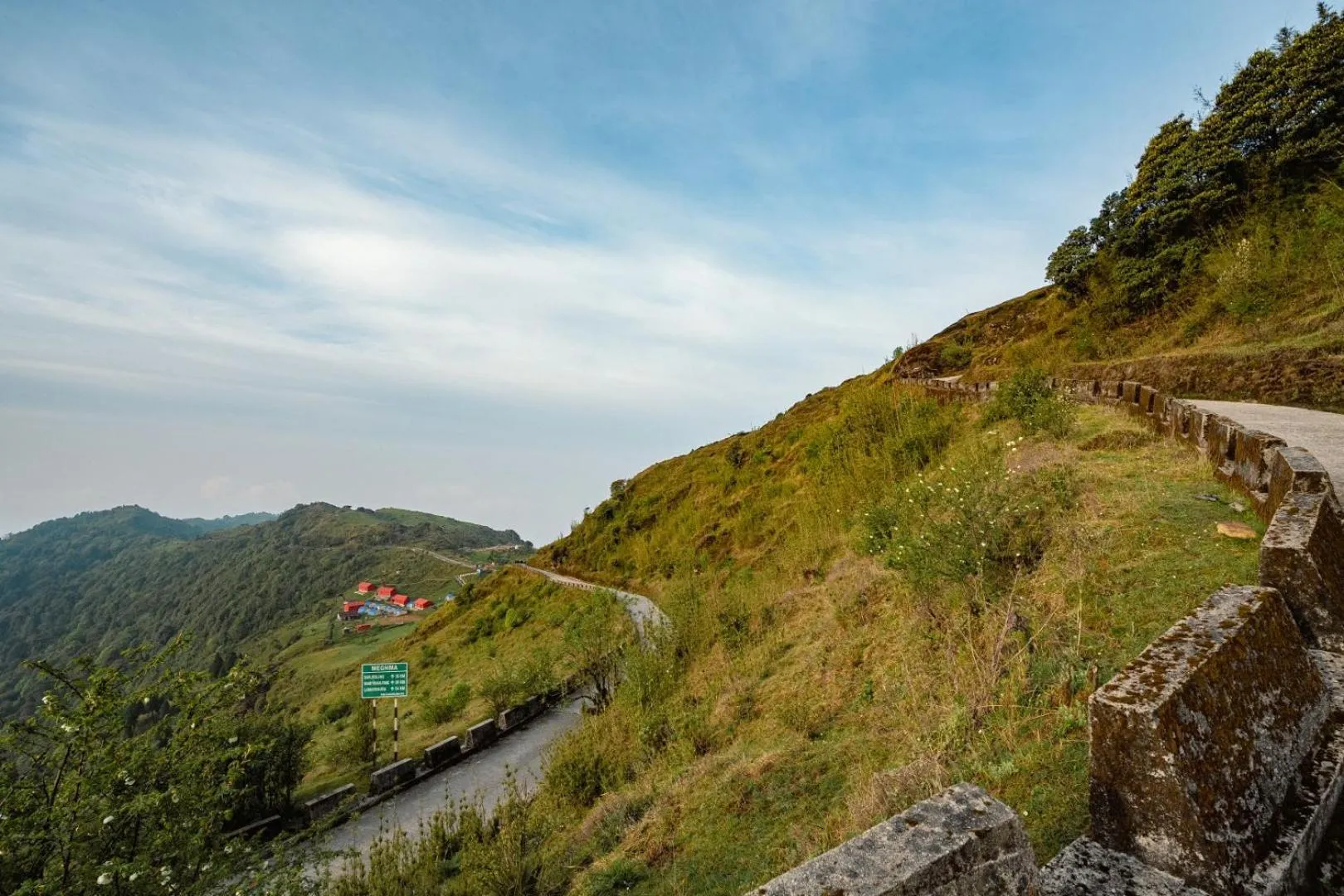 Landmark view in Poshtel, Meghma , Sandakphu