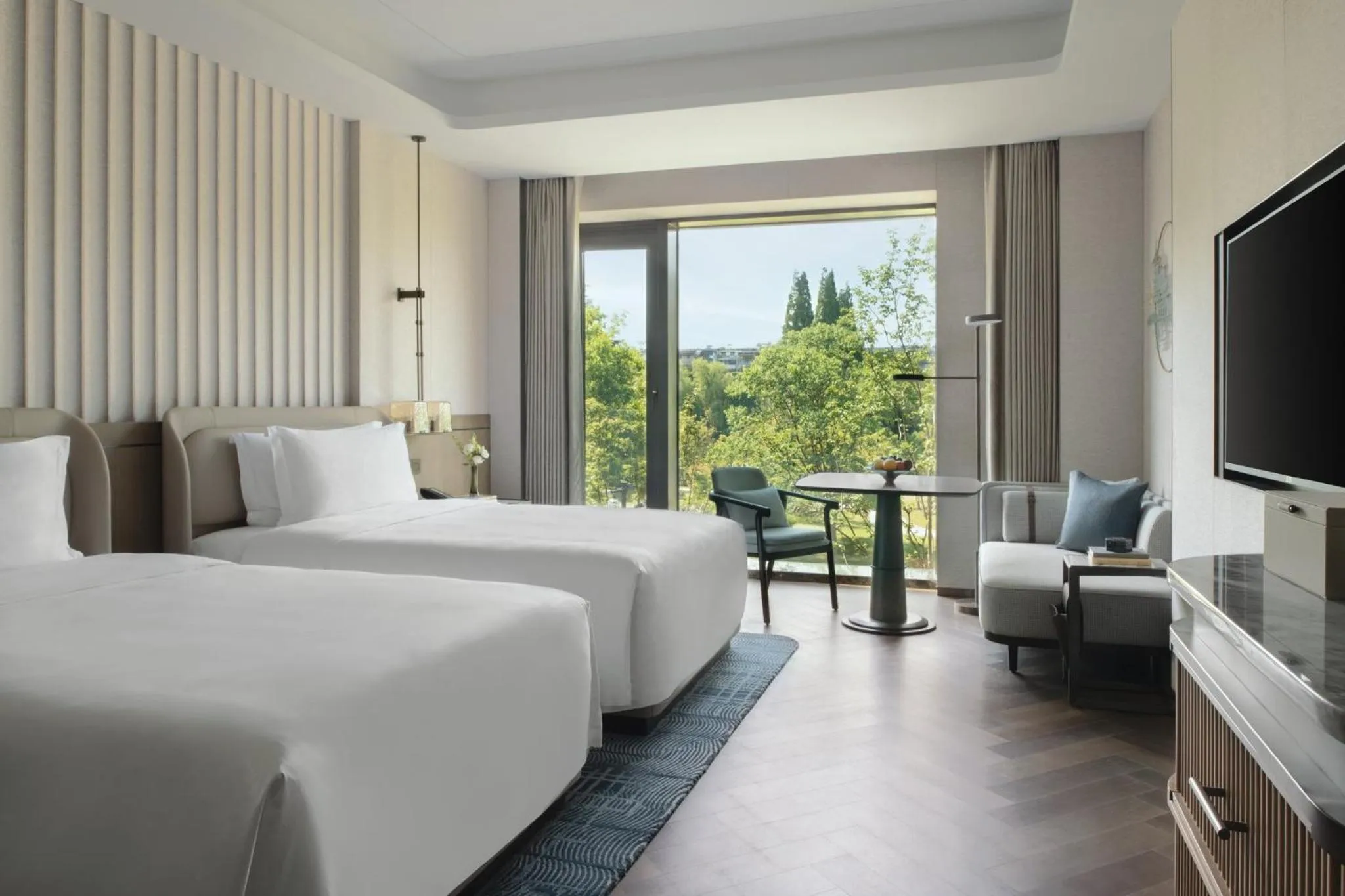 Photo of the whole room, Bed in Intercontinetal Xiangyang