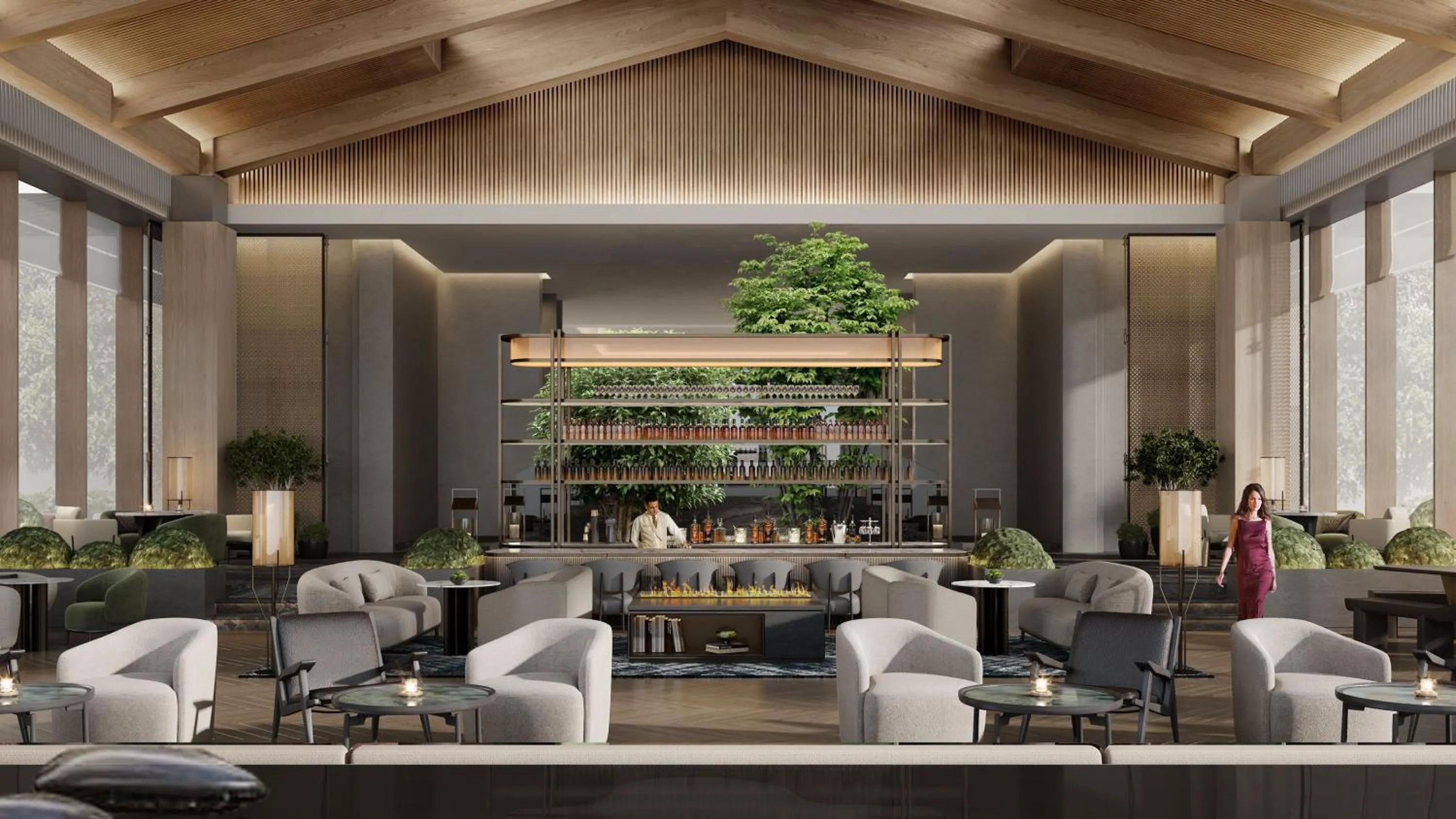 Lounge or bar in Intercontinetal Xiangyang