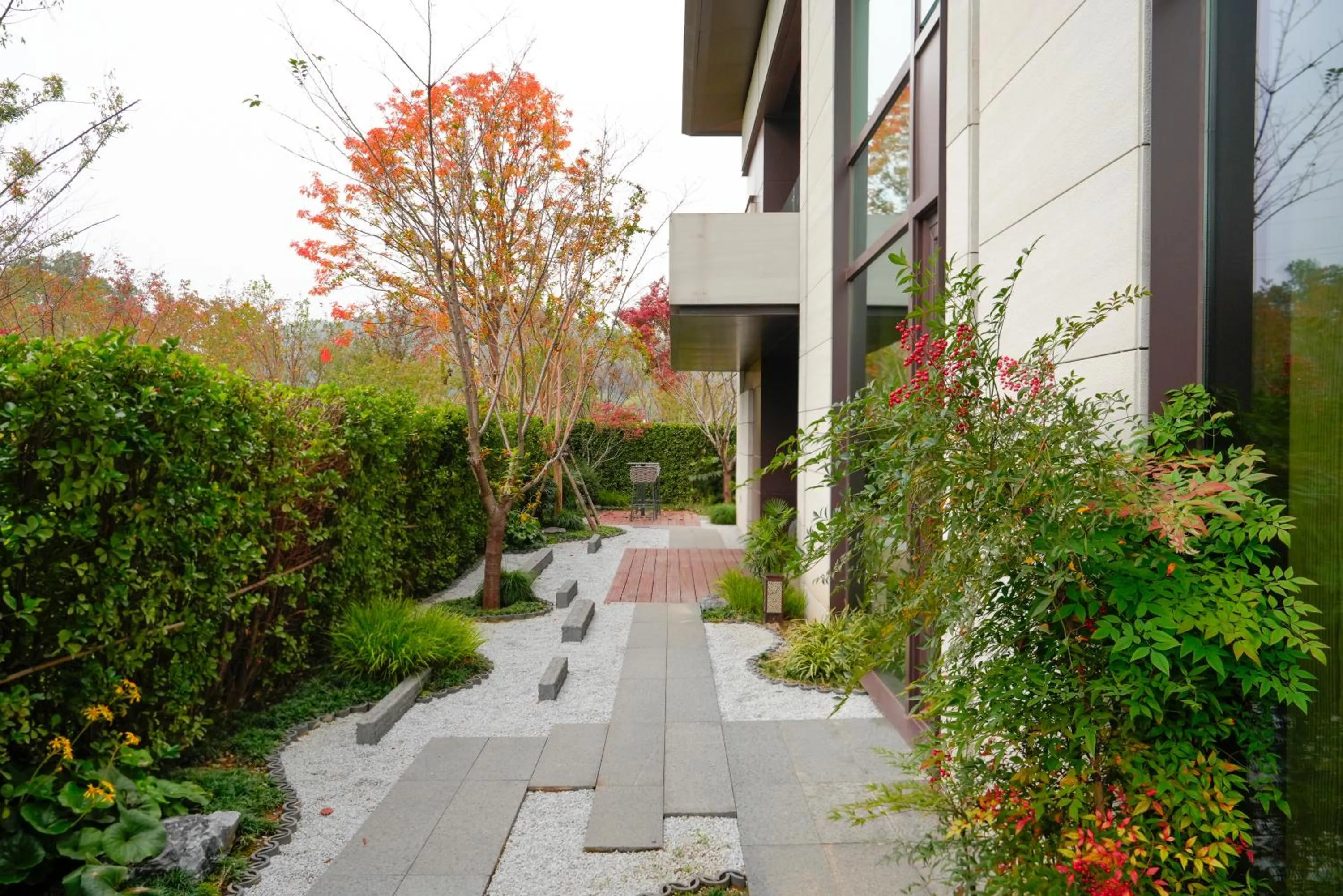 Inner courtyard view in Intercontinetal Xiangyang
