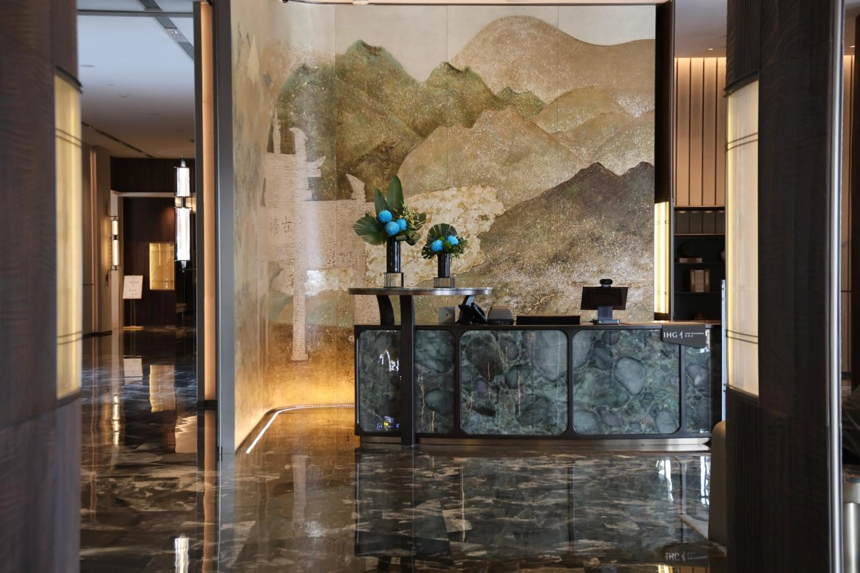 Lobby or reception in Intercontinetal Xiangyang