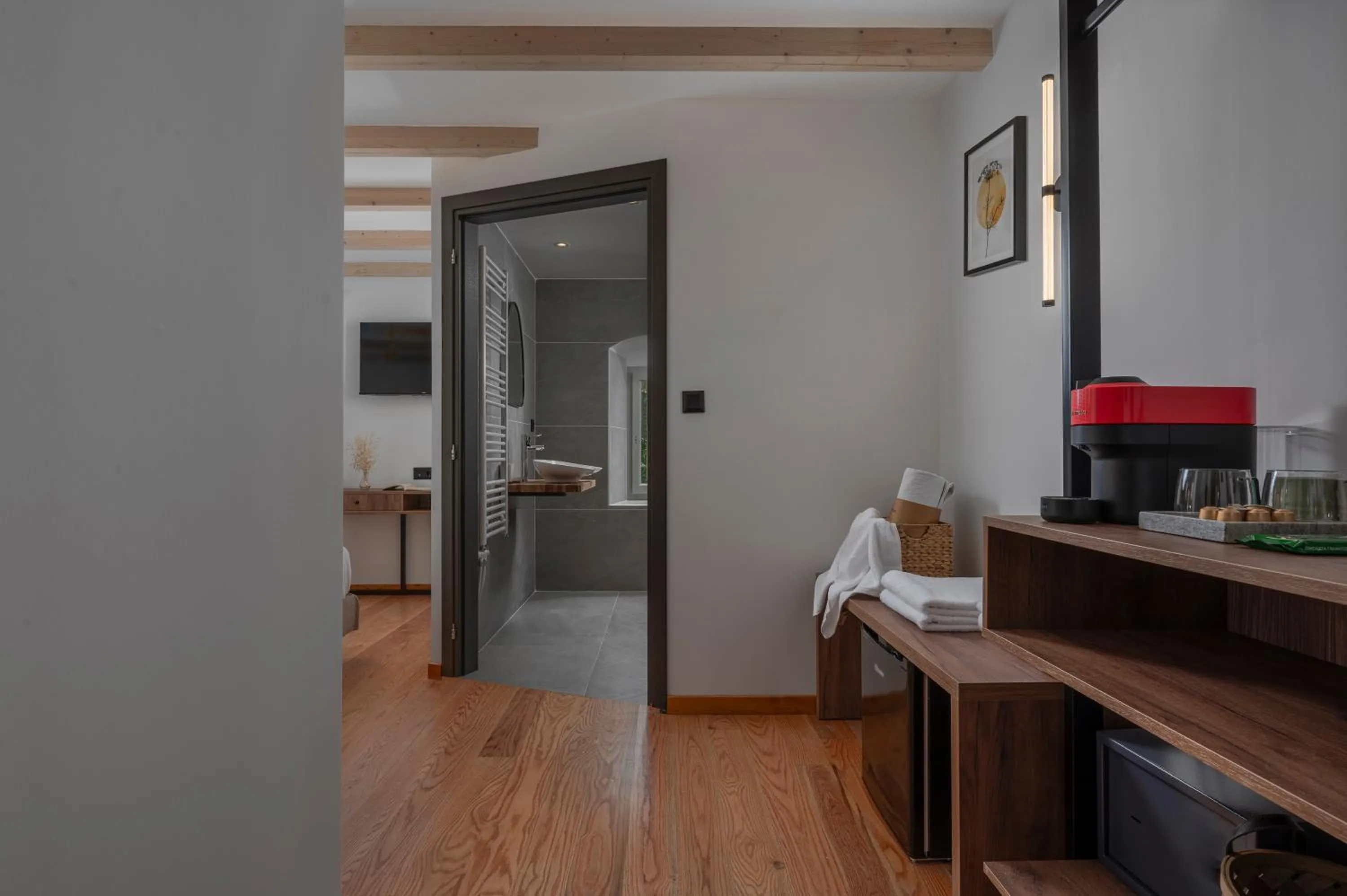 Coffee/tea facilities, Bed in Arca Deorum