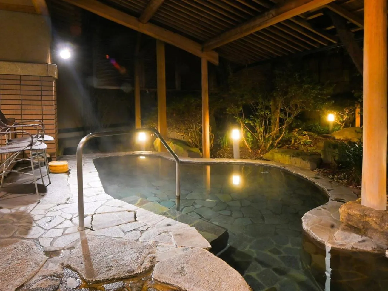 Hot Spring Bath in Nunohan