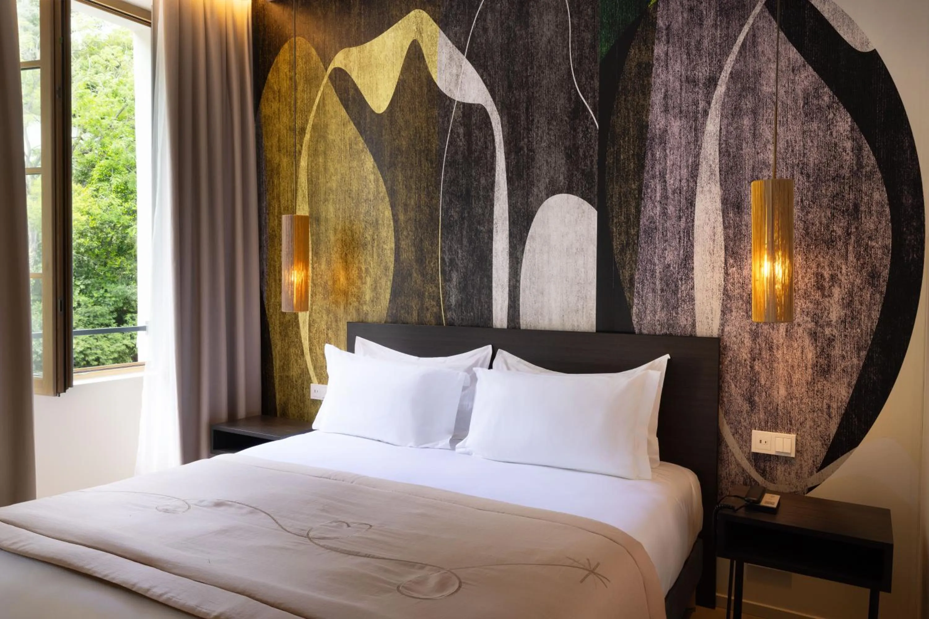 Bed in Palais Ségurane Boutique Hôtel