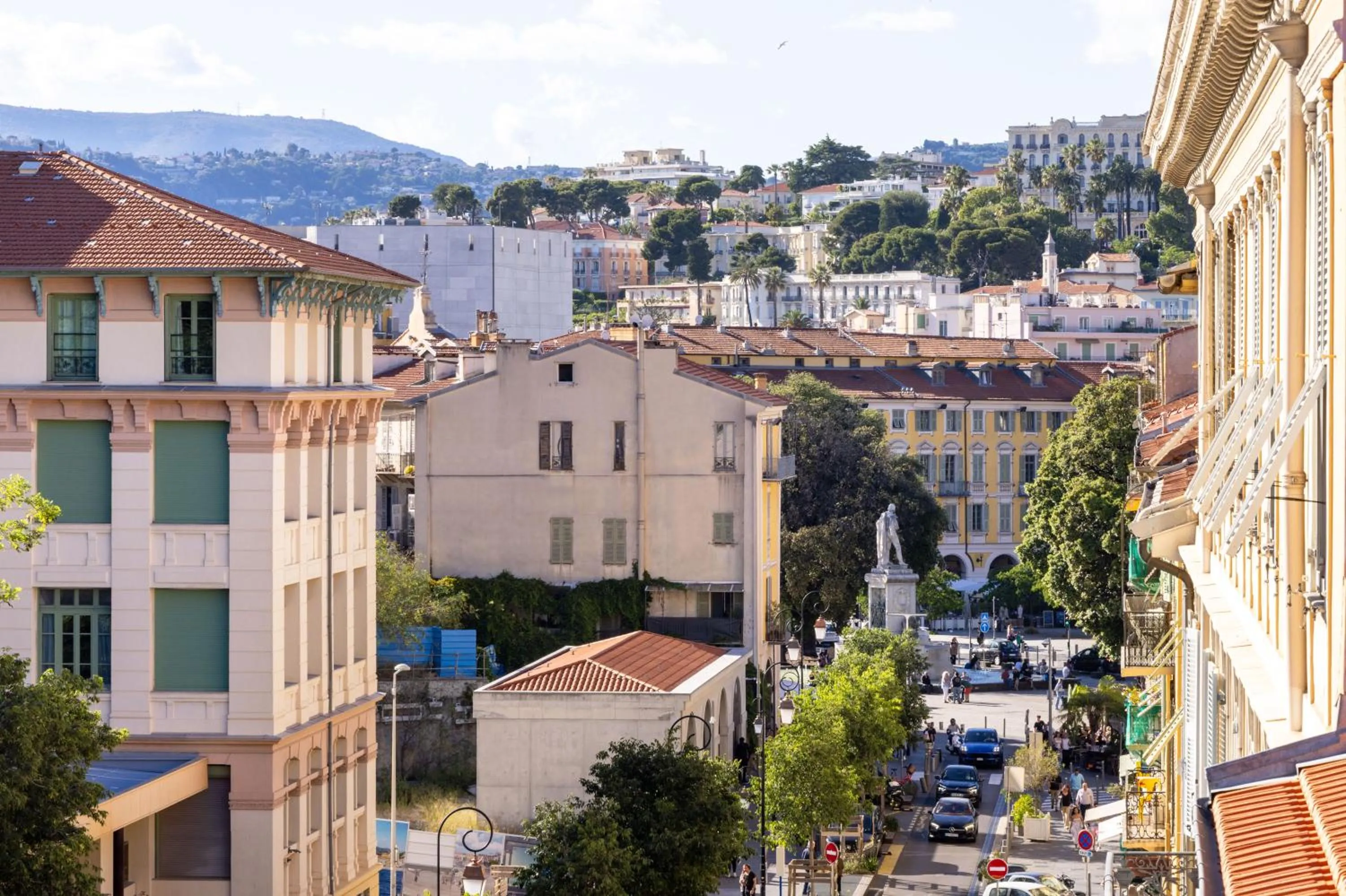 City view in Palais Ségurane Boutique Hôtel