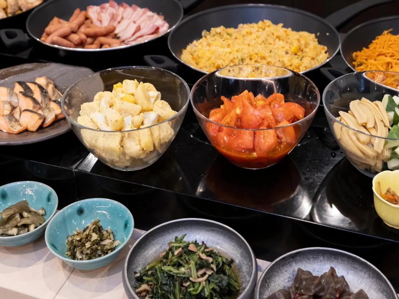 Breakfast in APA Hotel Kyoto Gojo Omiya