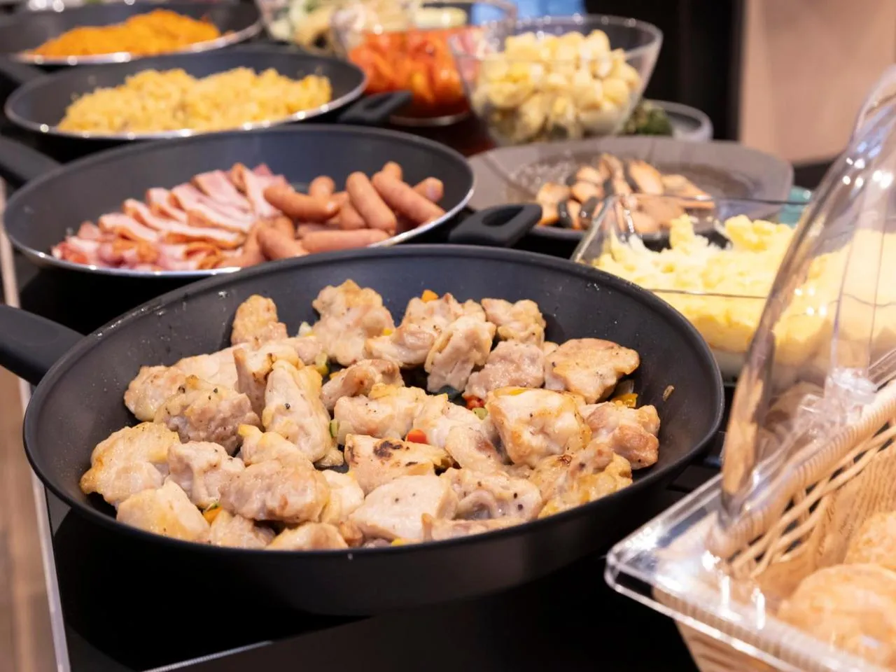 Buffet breakfast in APA Hotel Kyoto Gojo Omiya