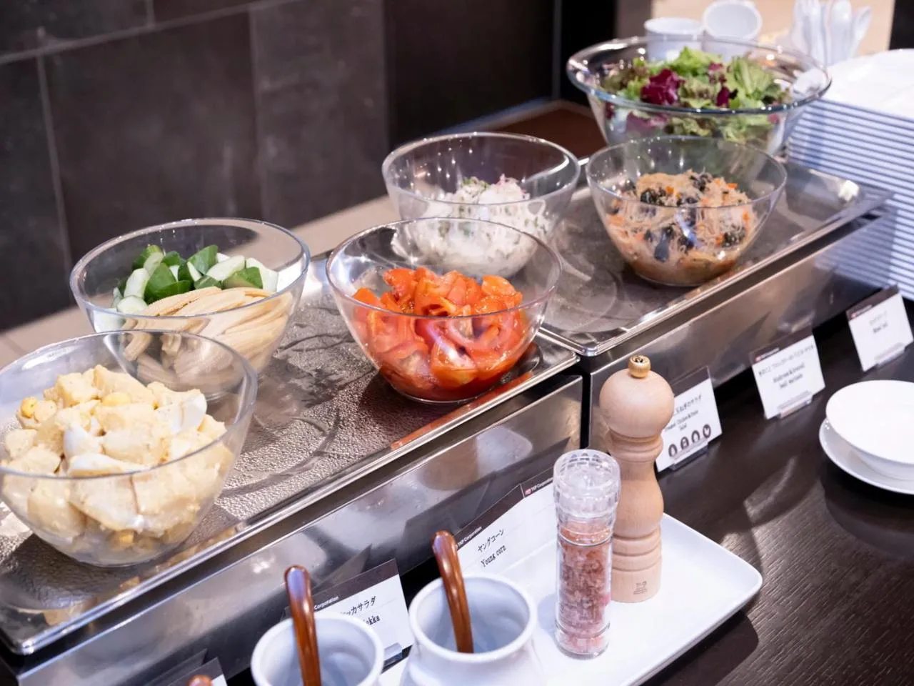 Buffet breakfast in APA Hotel Kyoto Gojo Omiya