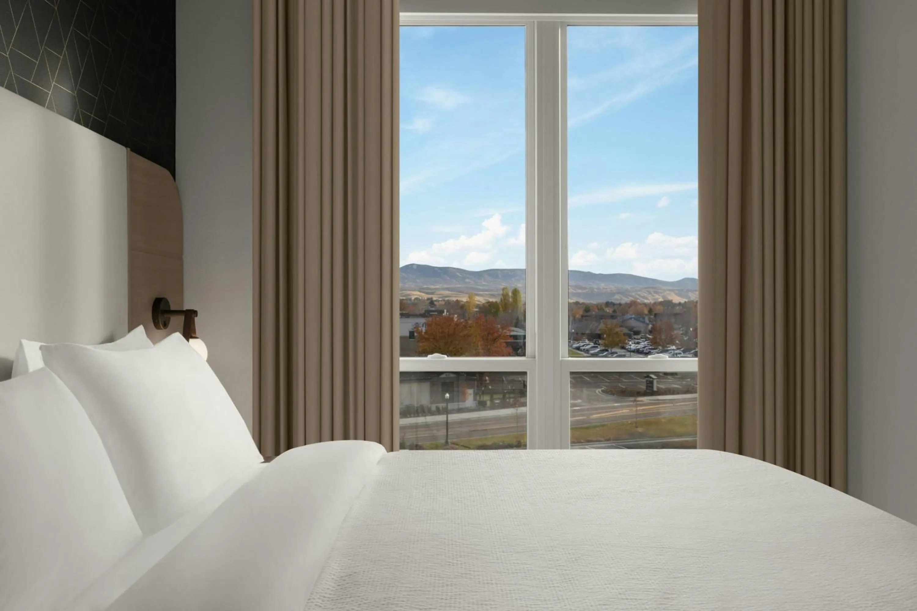 Bedroom, Bed in Residence Inn by Marriott Eagle Boise