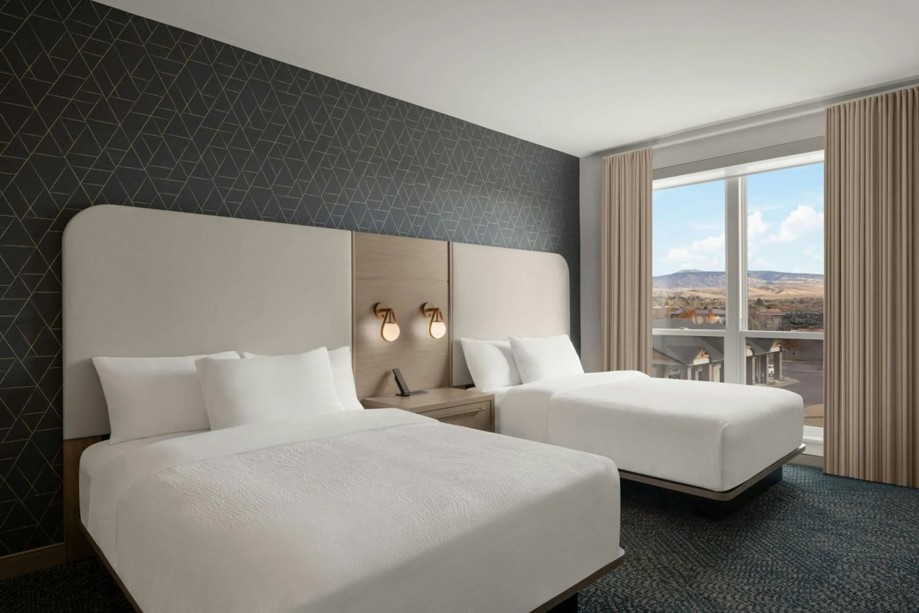 Bedroom, Bed in Residence Inn by Marriott Eagle Boise