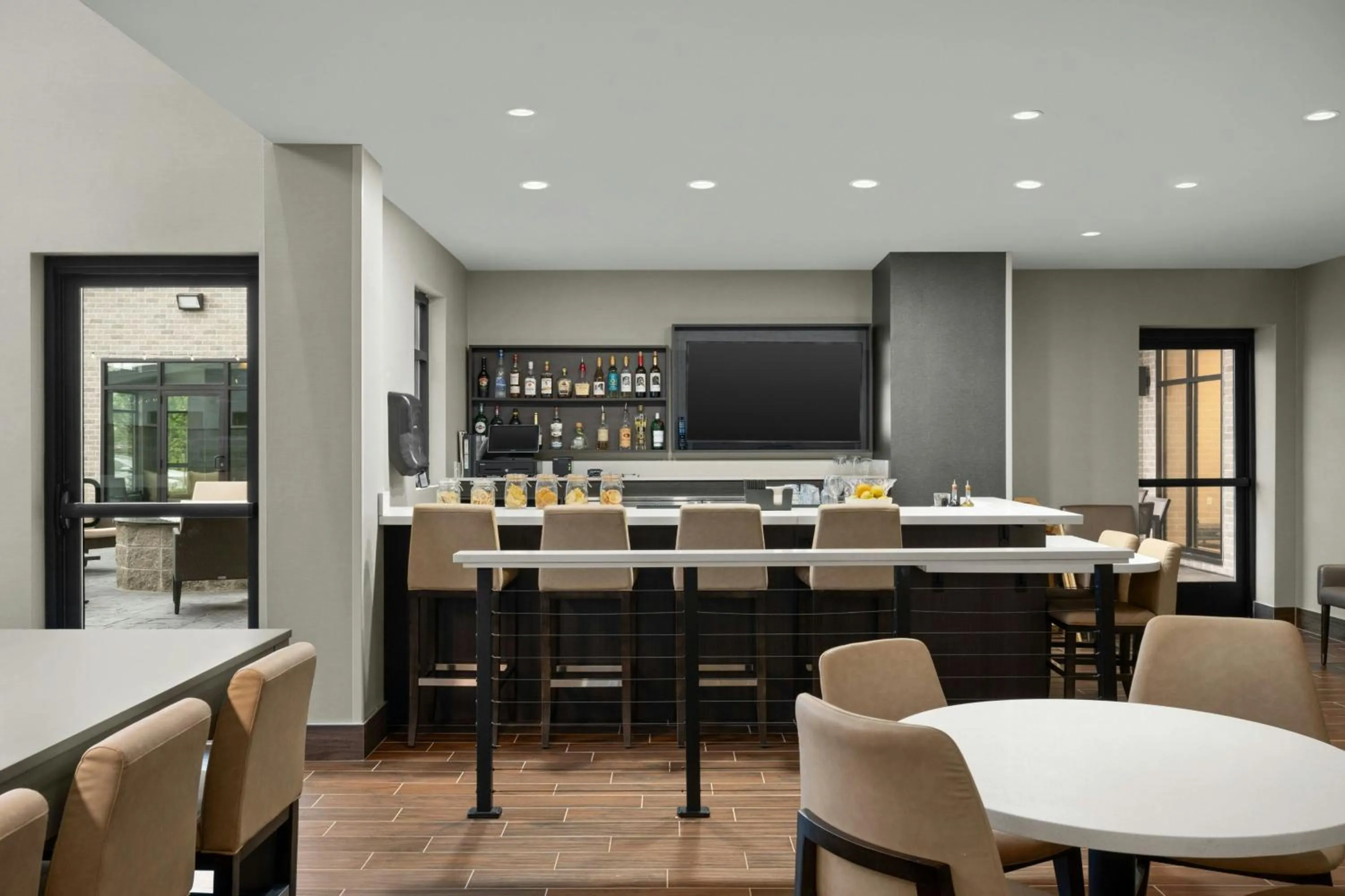 Lounge or bar in Residence Inn by Marriott Indianapolis Noblesville