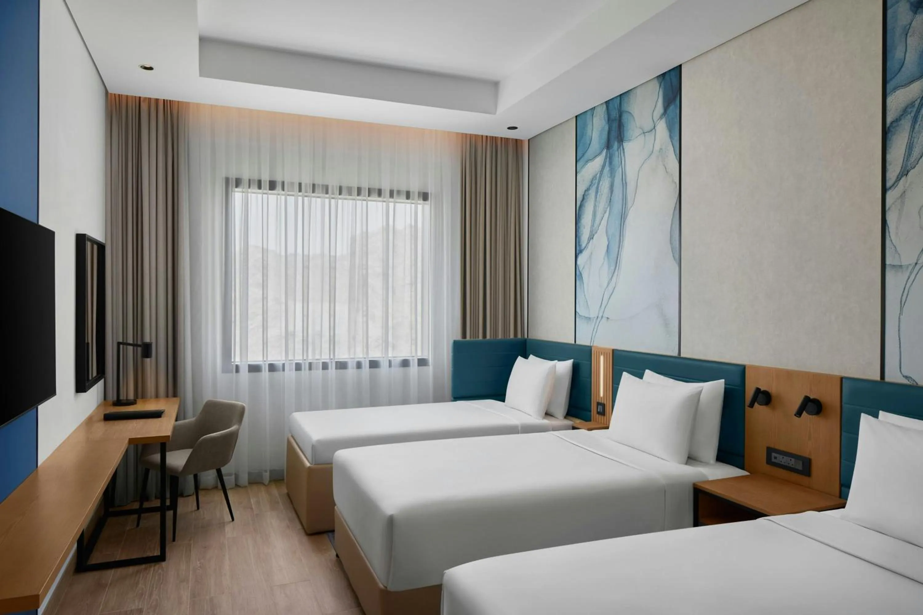 Photo of the whole room, Bed in Courtyard by Marriott Makkah