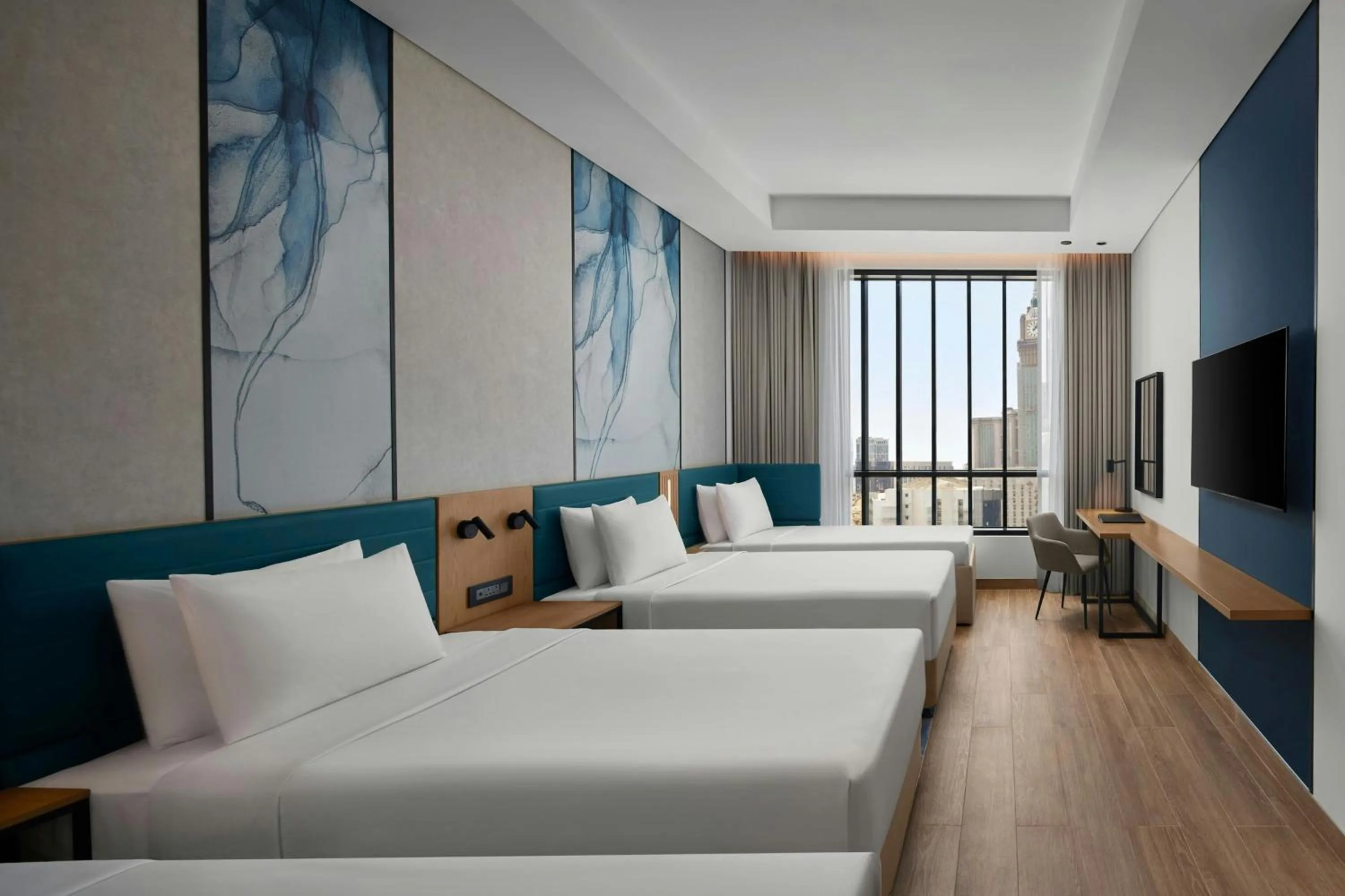 Photo of the whole room, Bed in Courtyard by Marriott Makkah