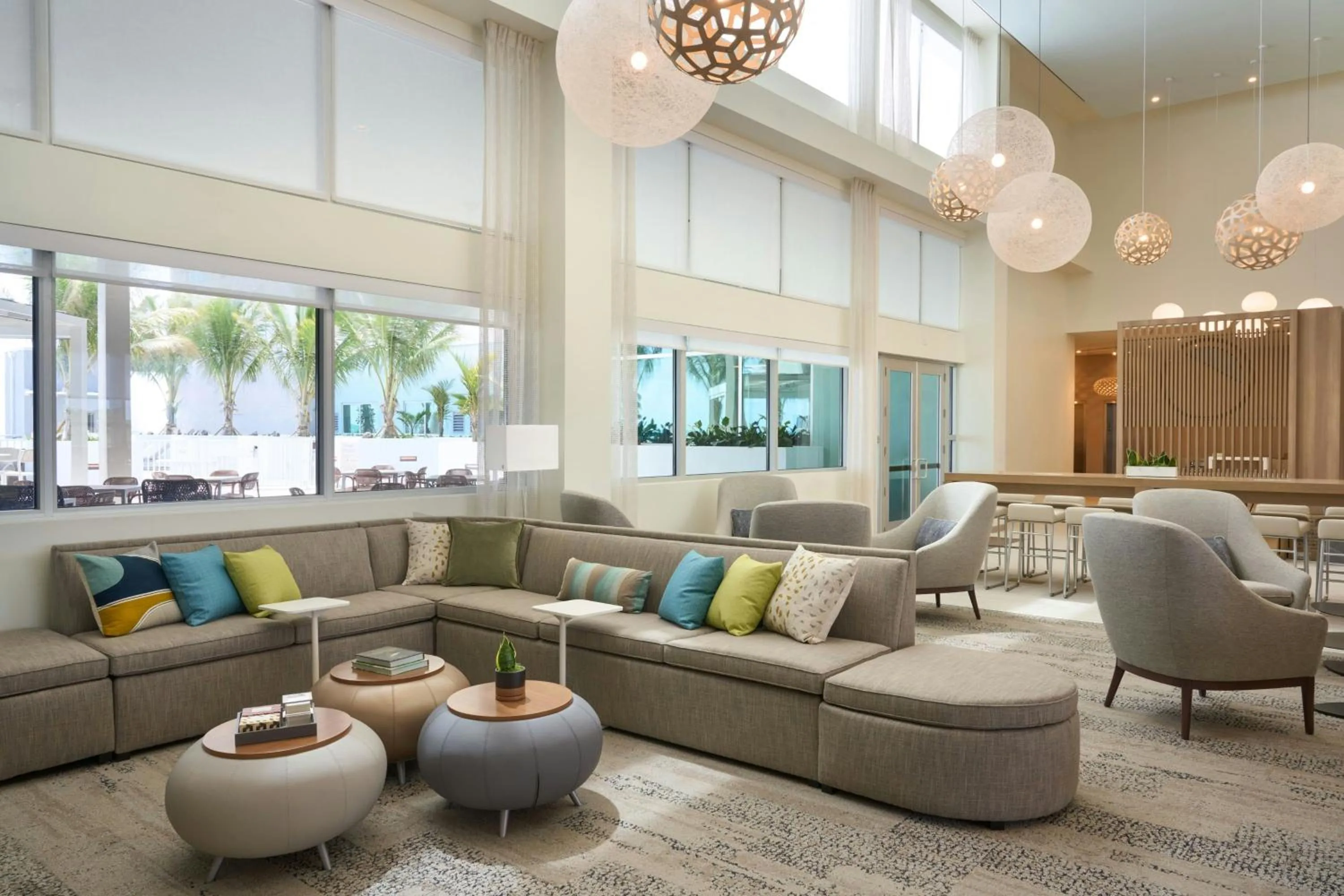 Lobby or reception in Element Melbourne Oceanfront