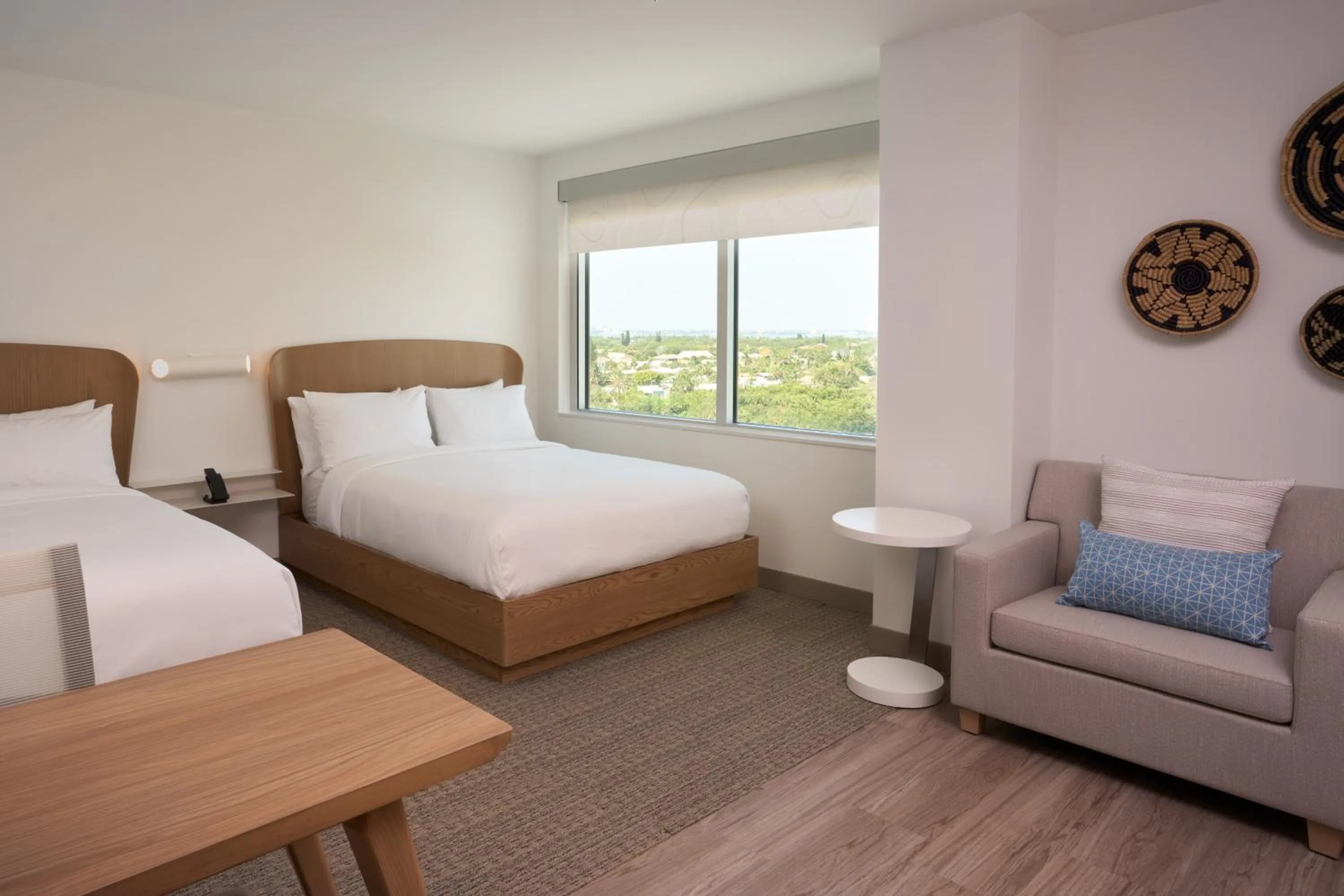 Bedroom, Bed in Element Melbourne Oceanfront