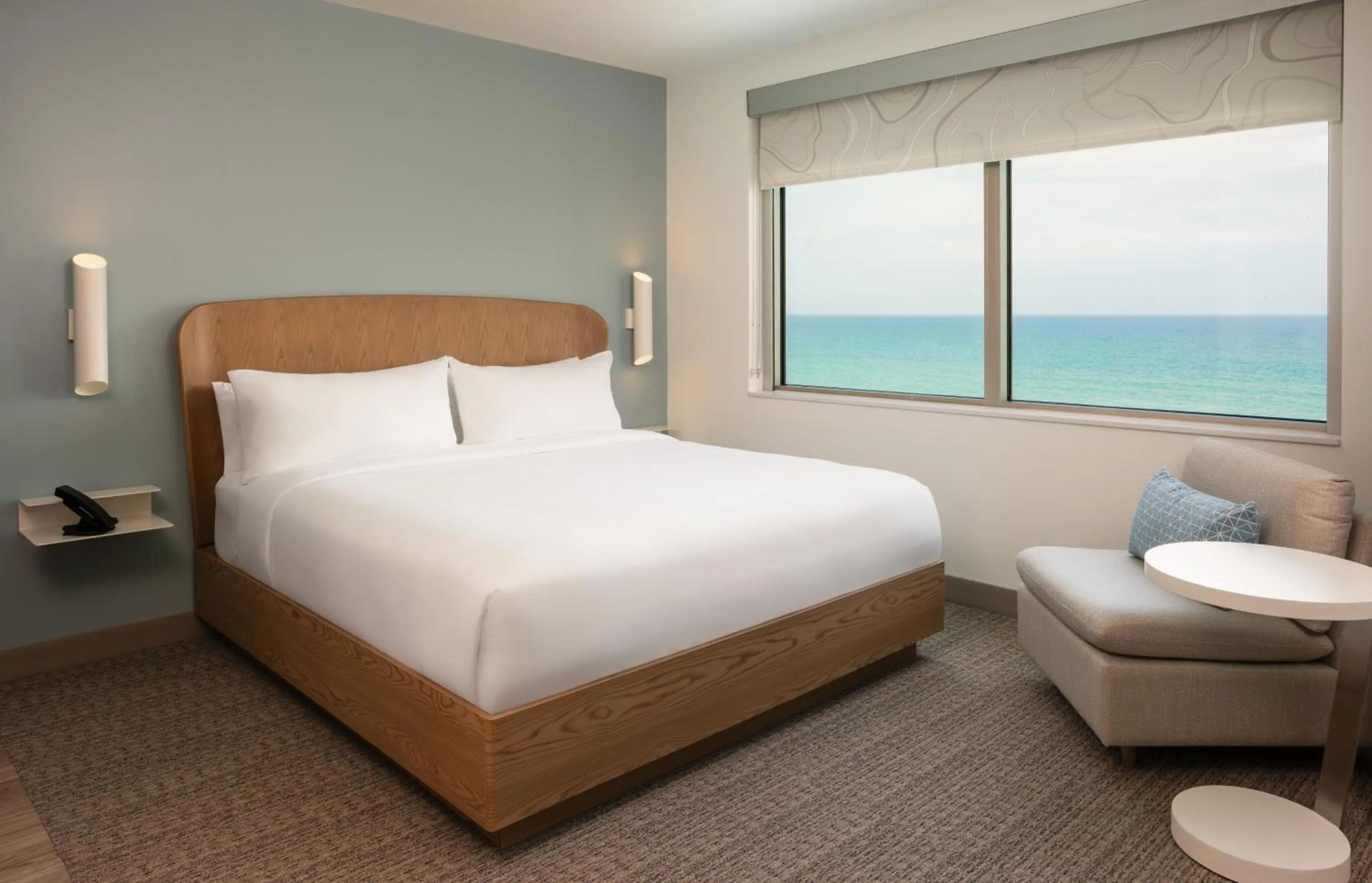 Bedroom, Bed in Element Melbourne Oceanfront