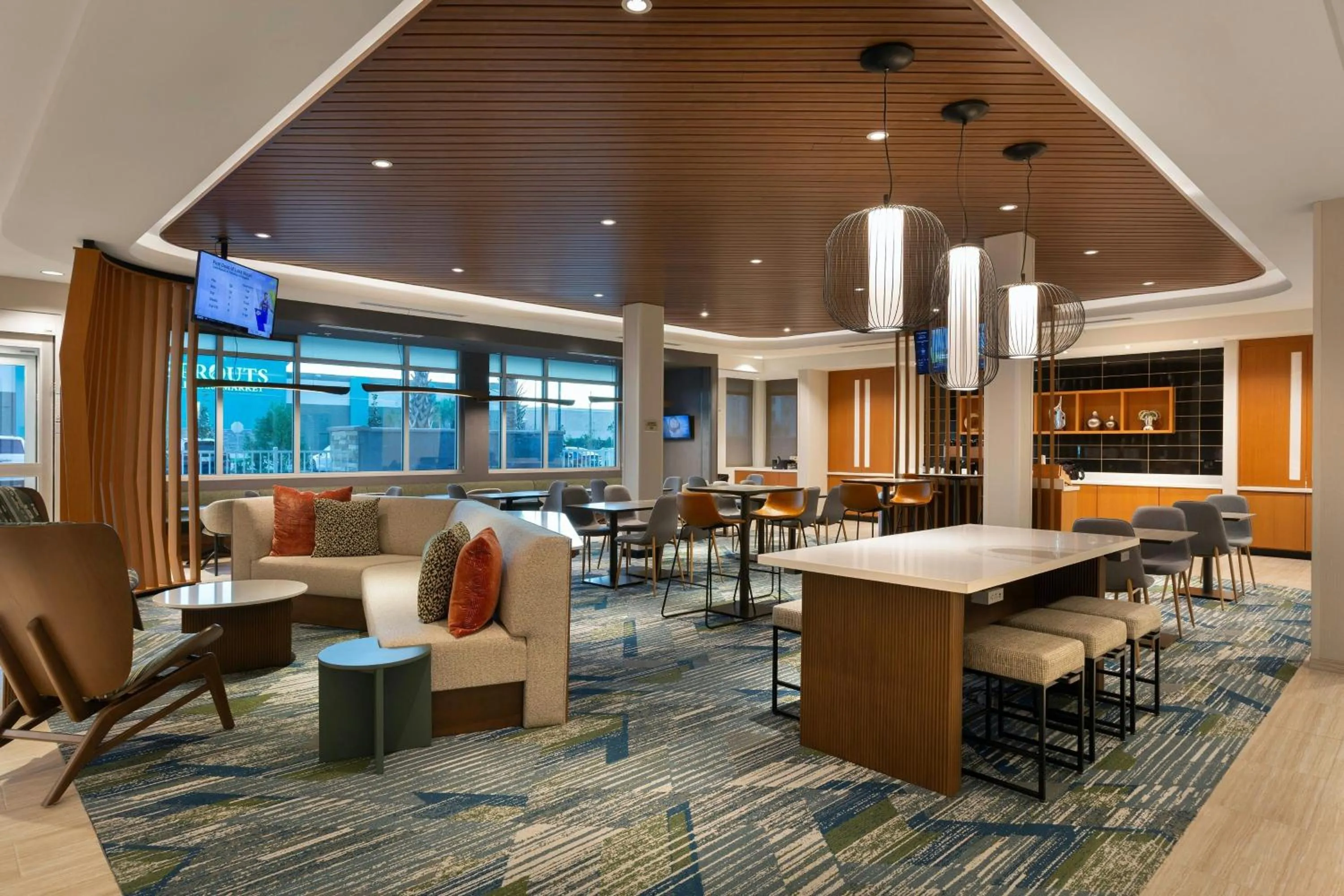 Lobby or reception in SpringHill Suites by Marriott West Melbourne Palm Bay