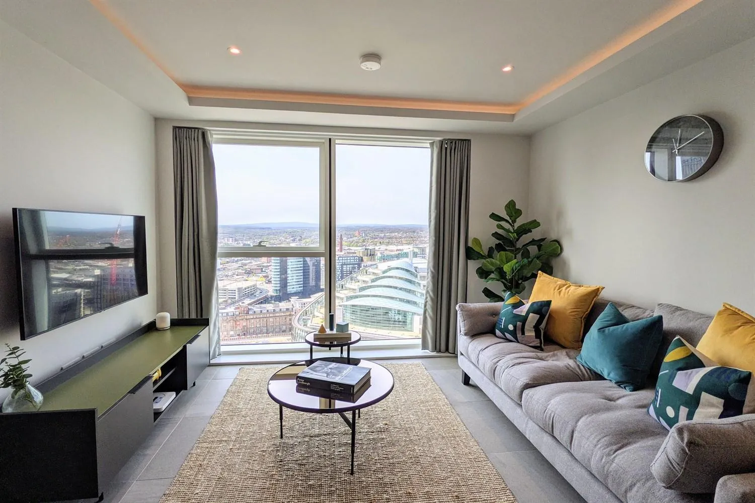 Living room in Charles Hope Manchester Centre