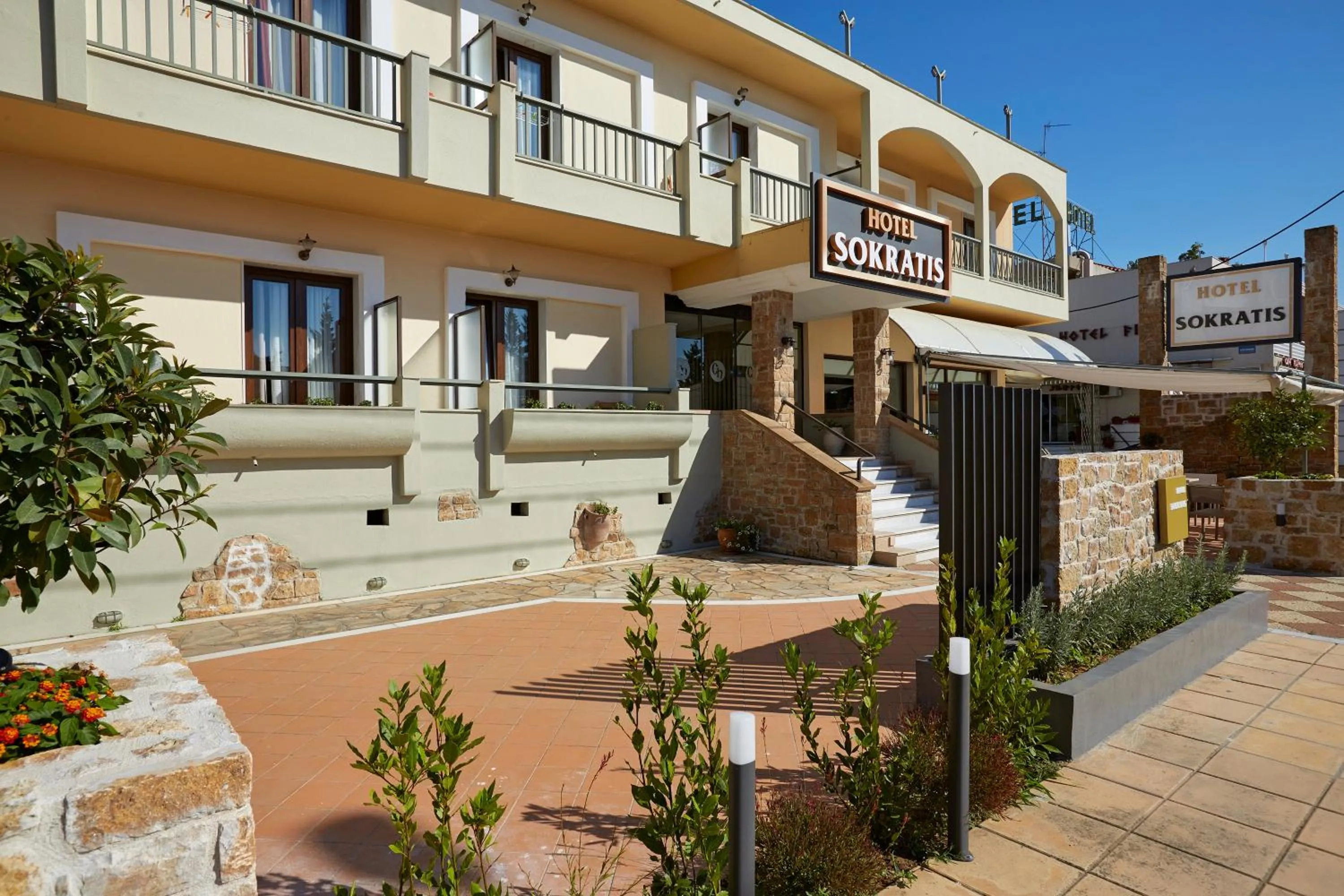 Property building in Sokratis Hotel