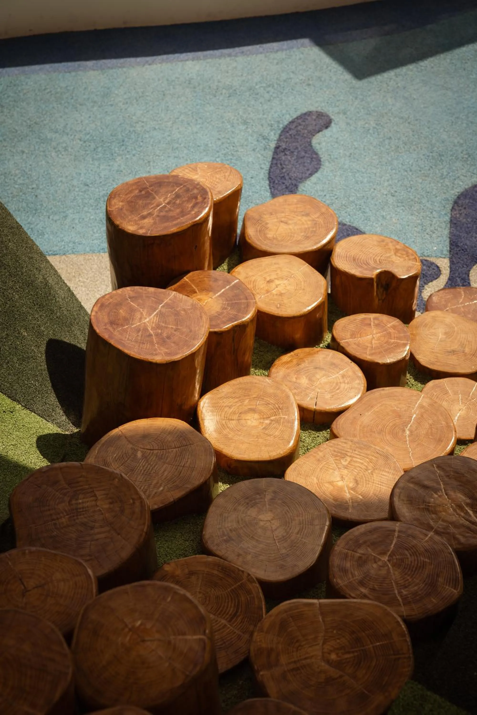 Children play ground in Rosewood Doha