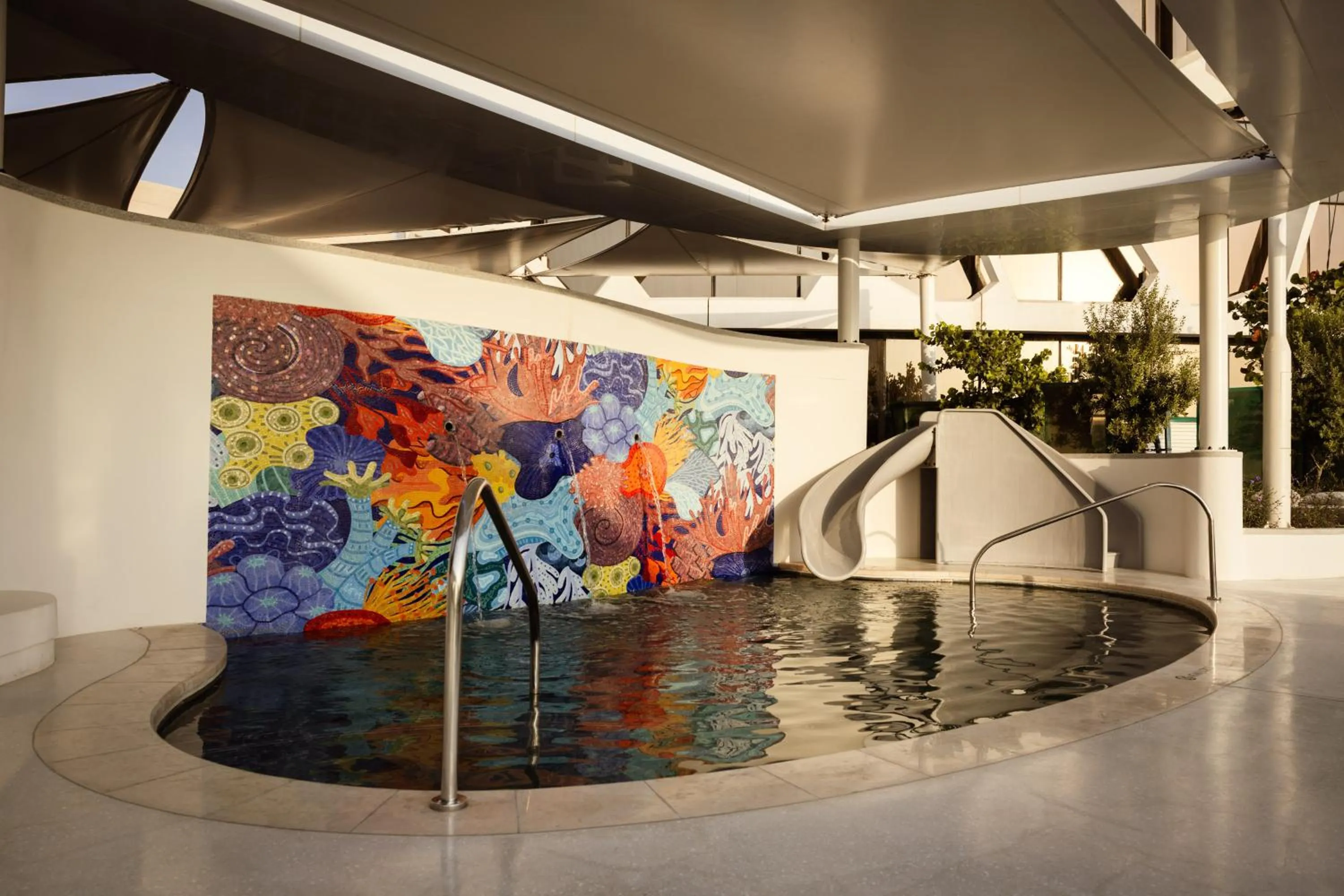 Children play ground in Rosewood Doha