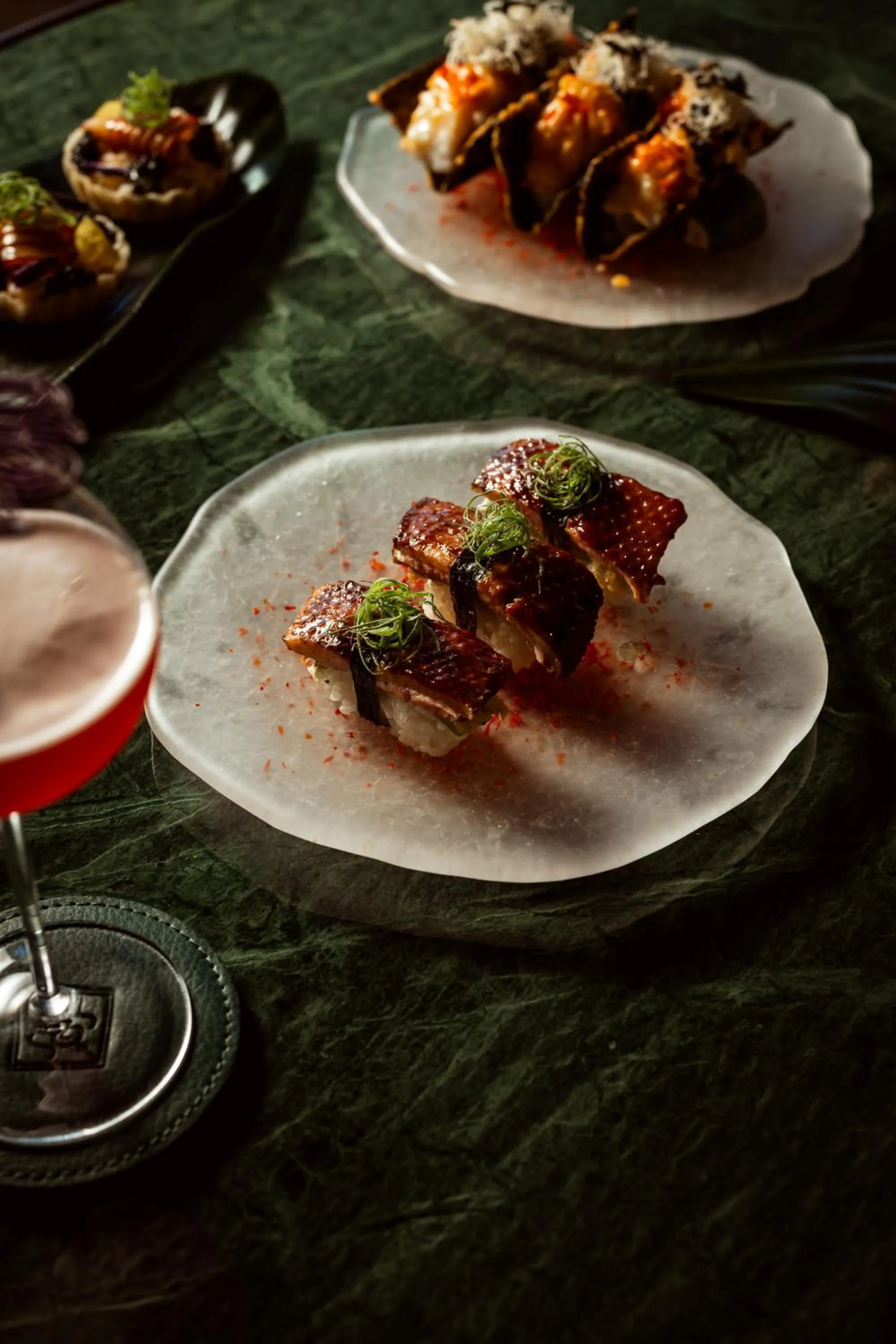 Lounge or bar in Rosewood Doha