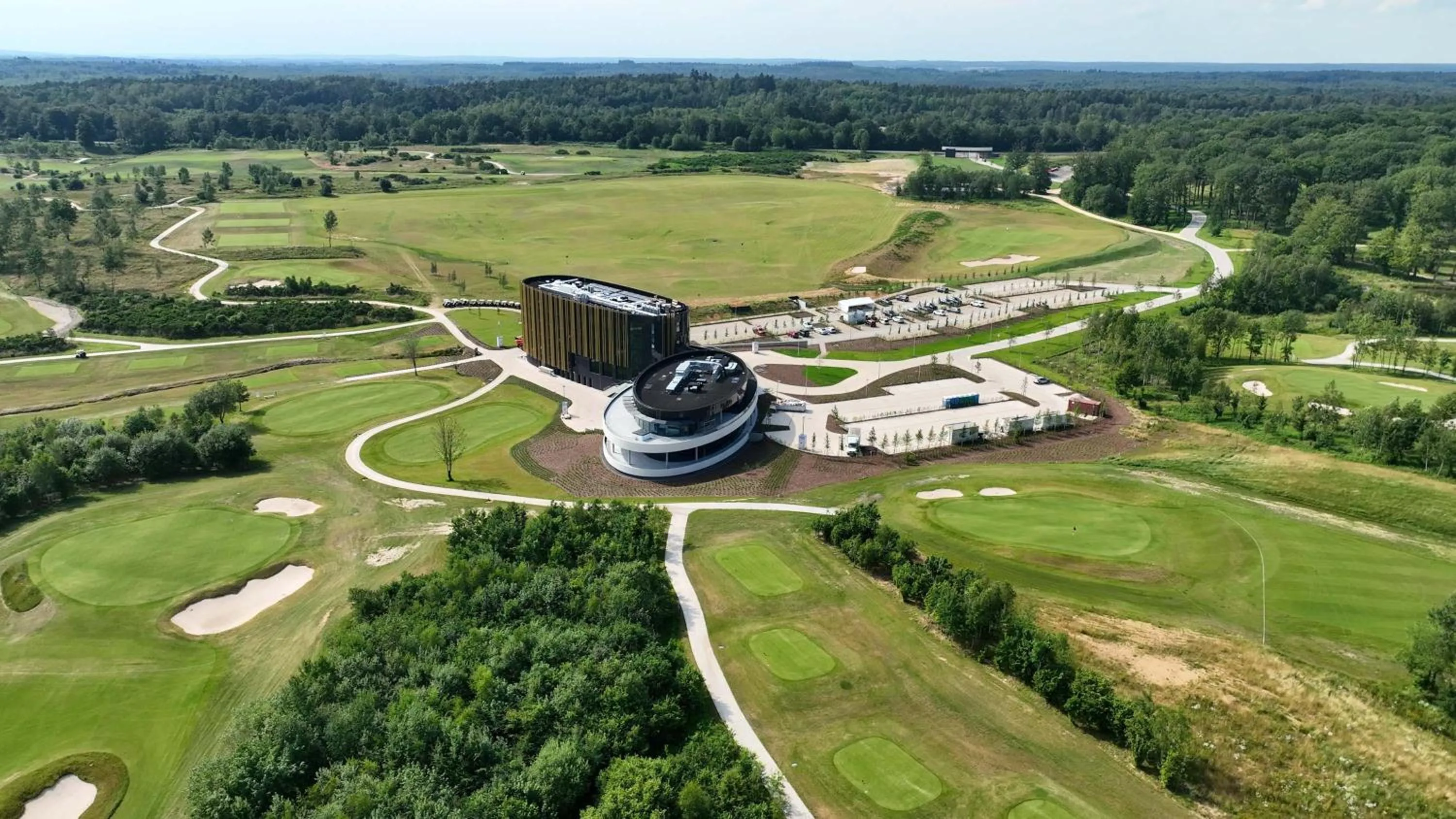 Bird's eye view in Hotel du Bois d'Arlon