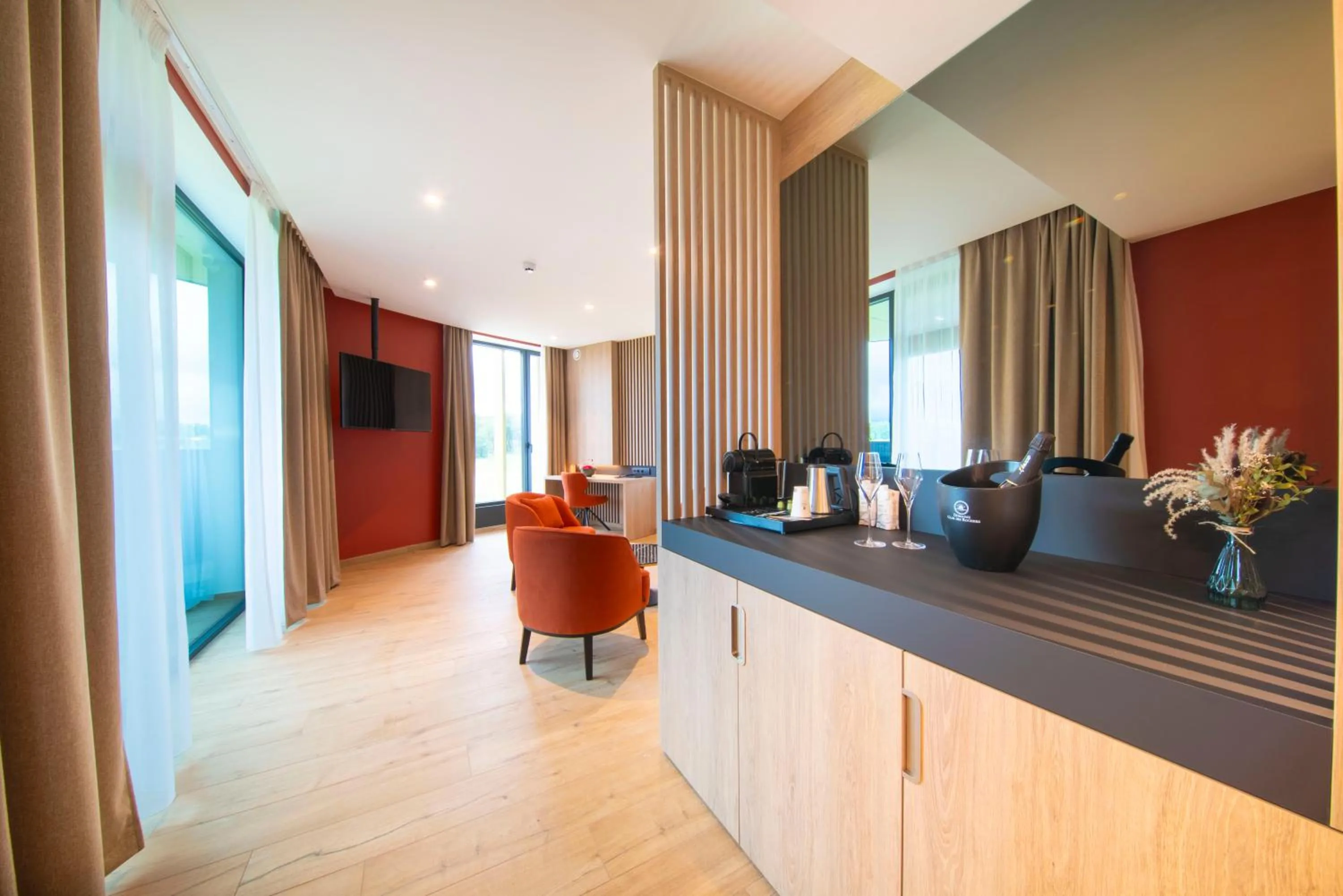 Living room in Hotel du Bois d'Arlon