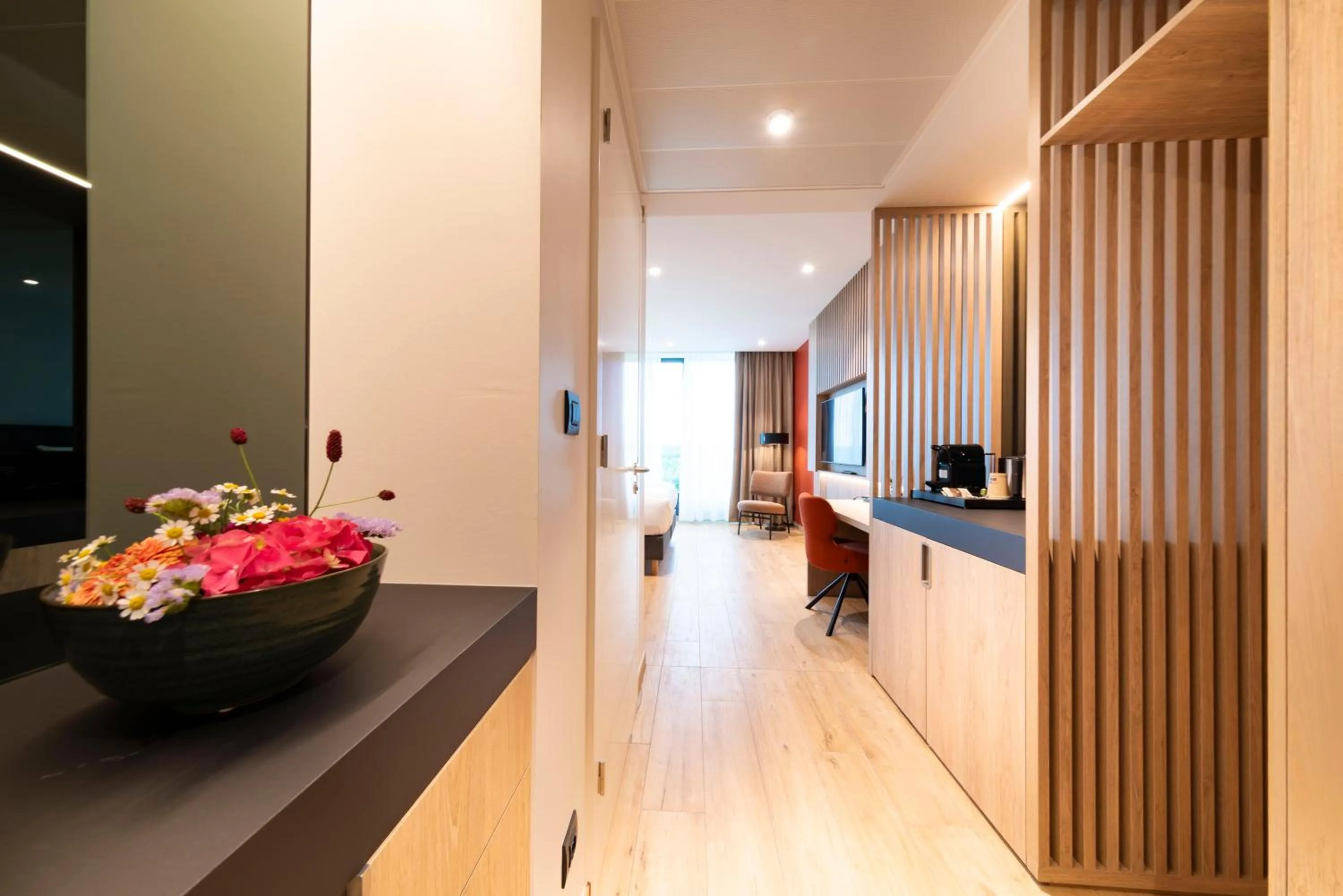 Bedroom in Hotel du Bois d'Arlon