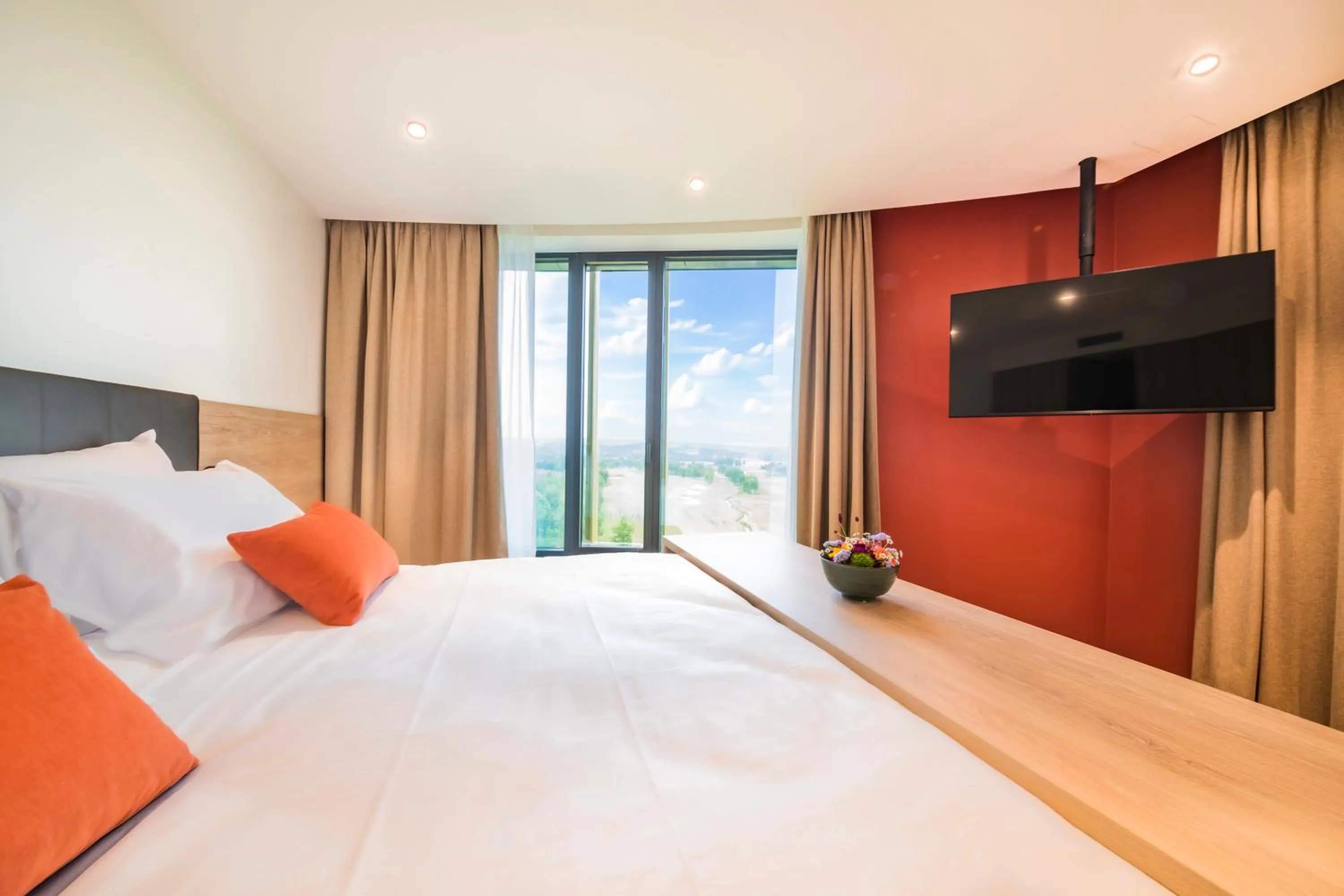 Bedroom, Bed in Hotel du Bois d'Arlon