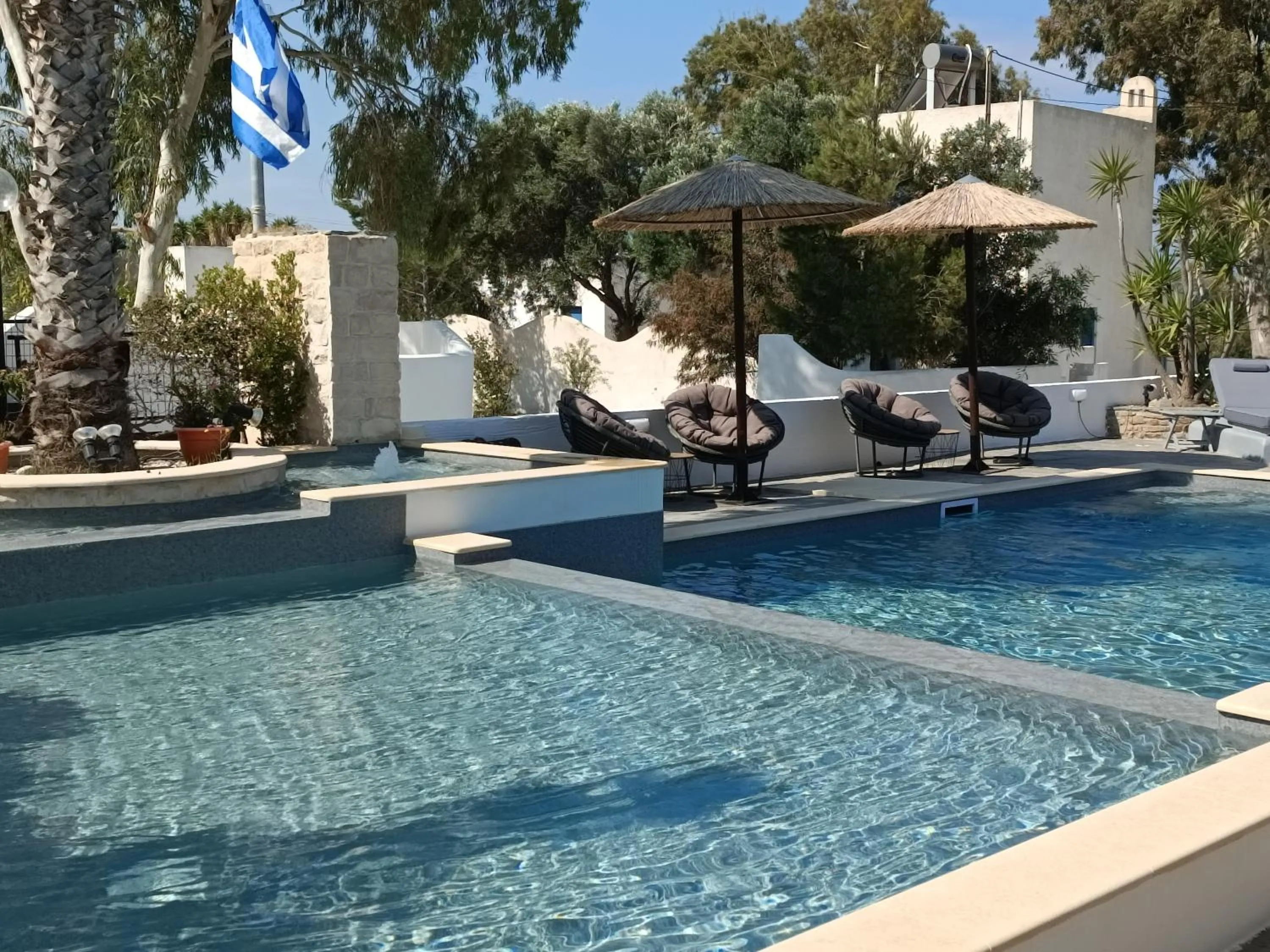 Swimming pool in Naxos Summerland resort