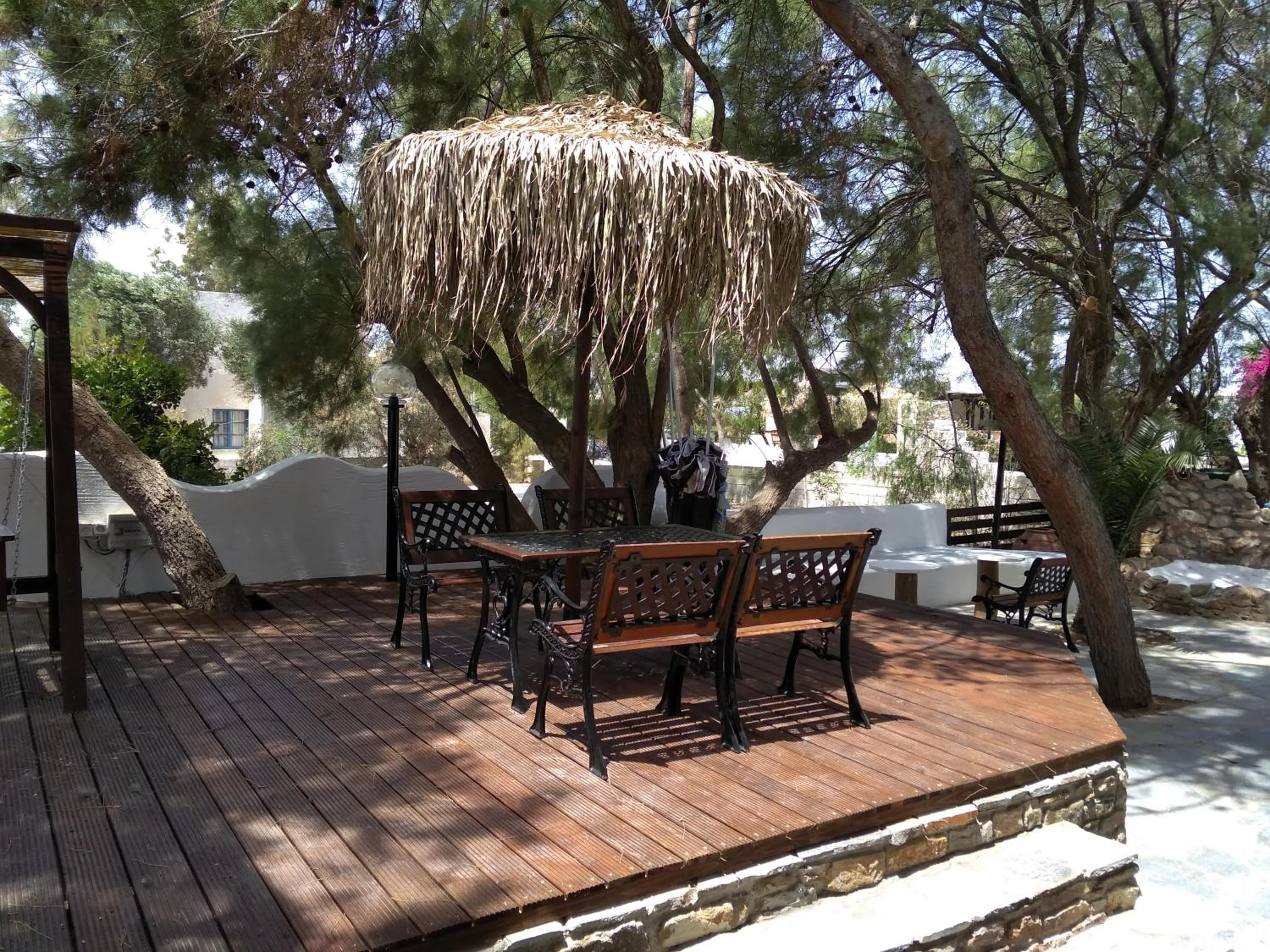 Garden in Naxos Summerland resort