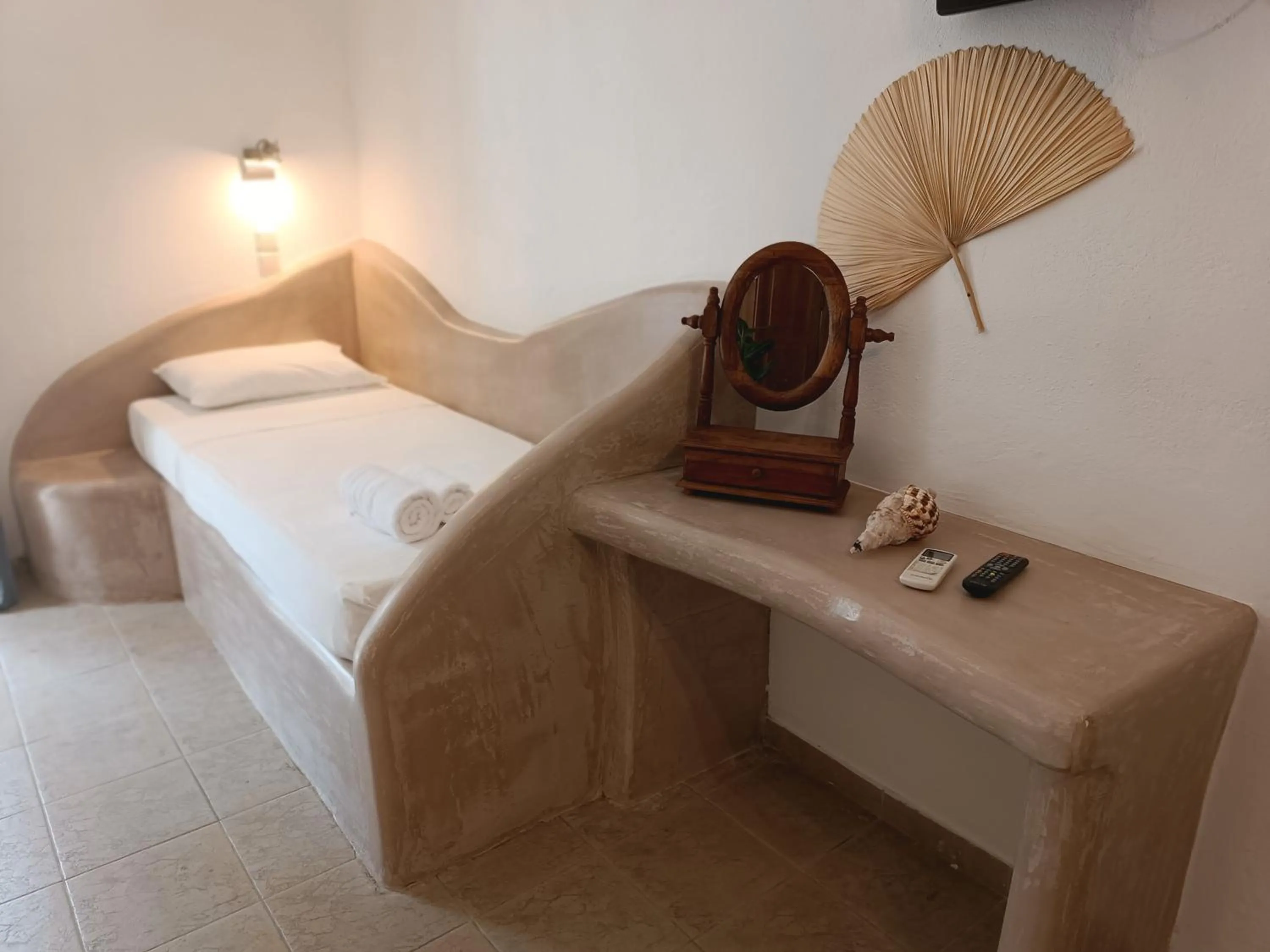 Bedroom, Bed in Naxos Summerland resort