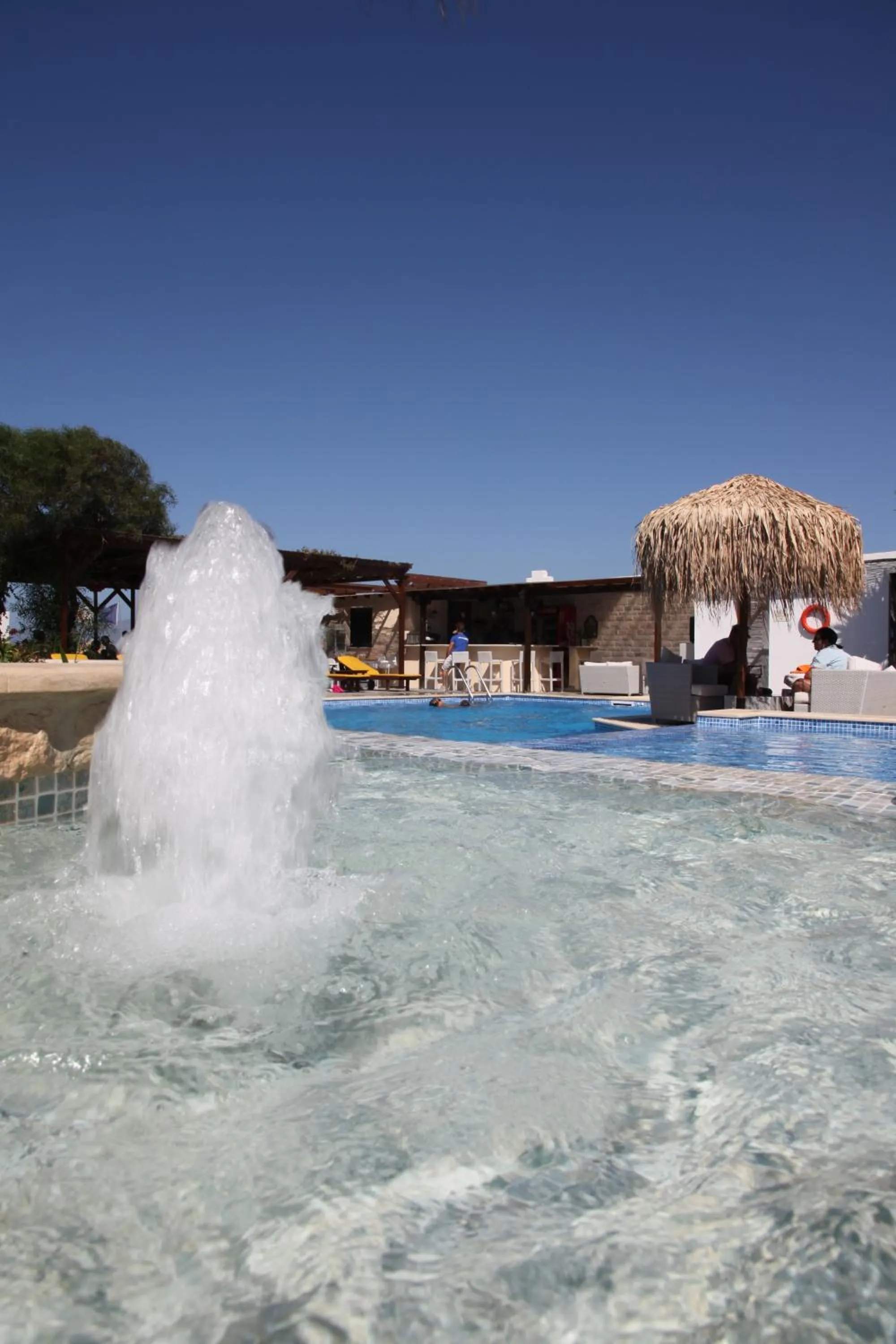 Swimming pool in Naxos Summerland resort