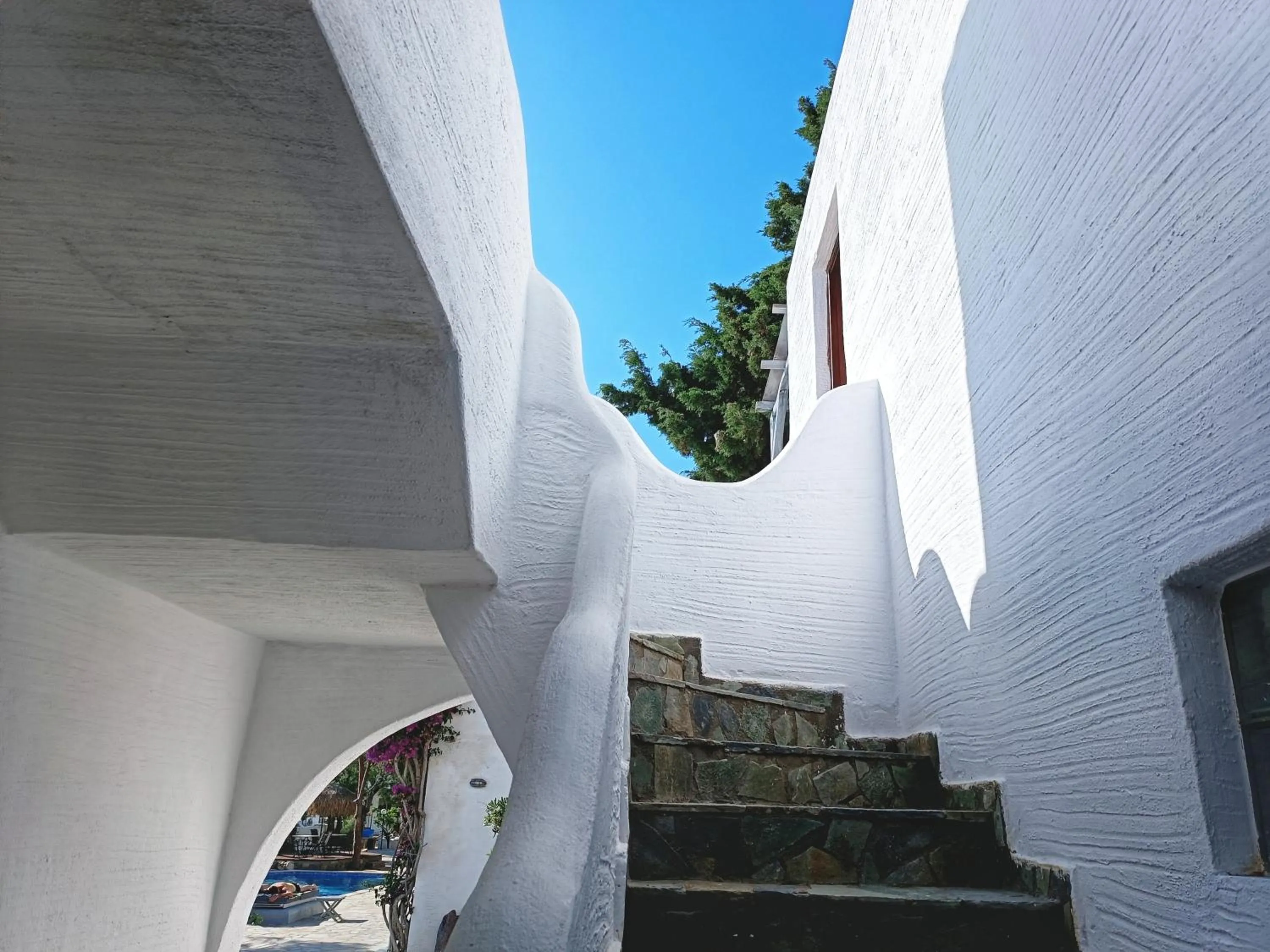 Property building in Naxos Summerland resort