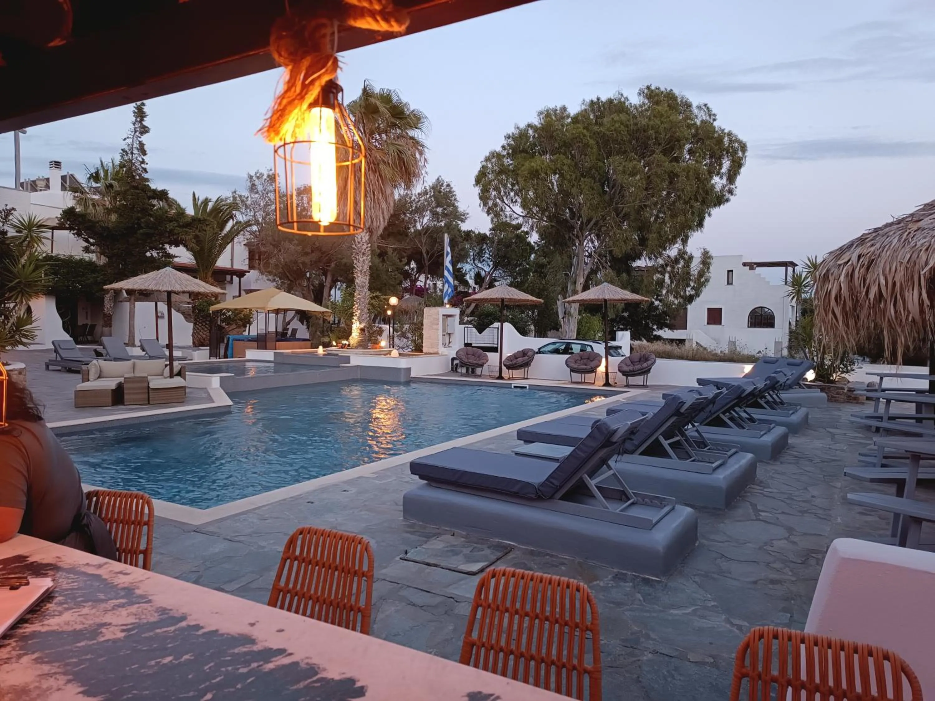 Pool view in Naxos Summerland resort